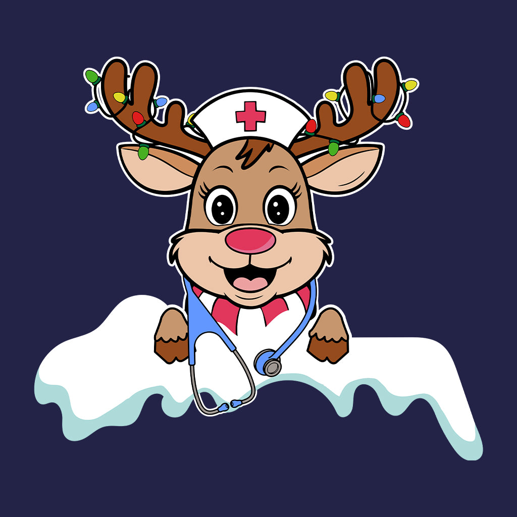 Christmas Reindeer Nurse Festive Medical Xmas Nurse | PRODUCT CODE: CHTMRNDEUSN
