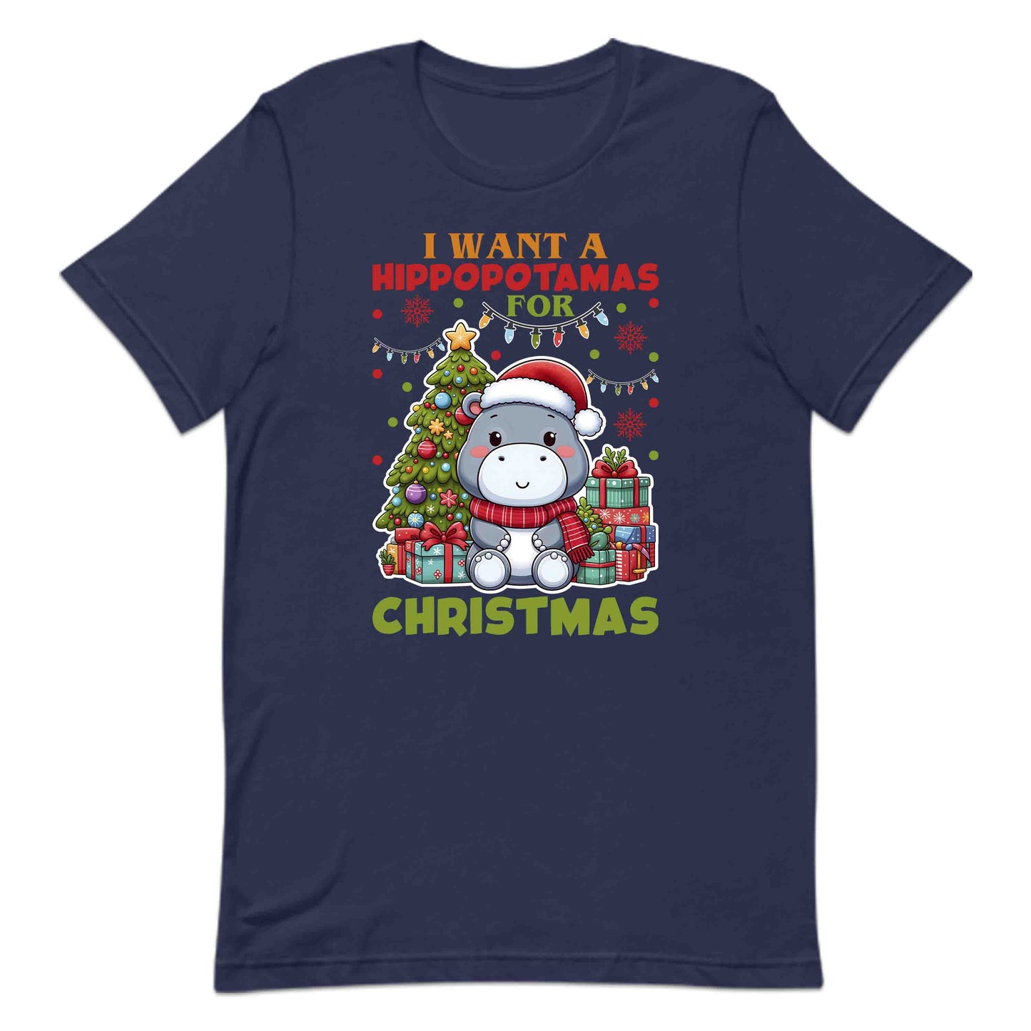 I Want a Hippopotamus for Christmas Cozy Xmas Festive Animal | PRODUCT CODE: CHTRHPOWNTA
