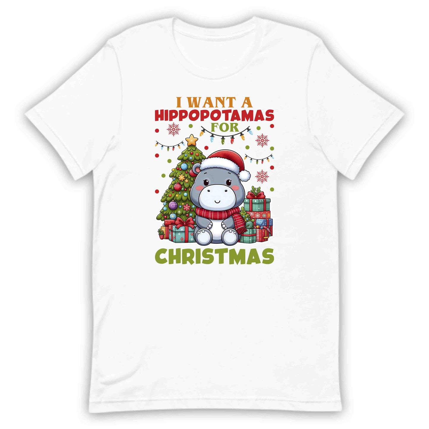 I Want a Hippopotamus for Christmas Cozy Xmas Festive Animal | PRODUCT CODE: CHTRHPOWNTA