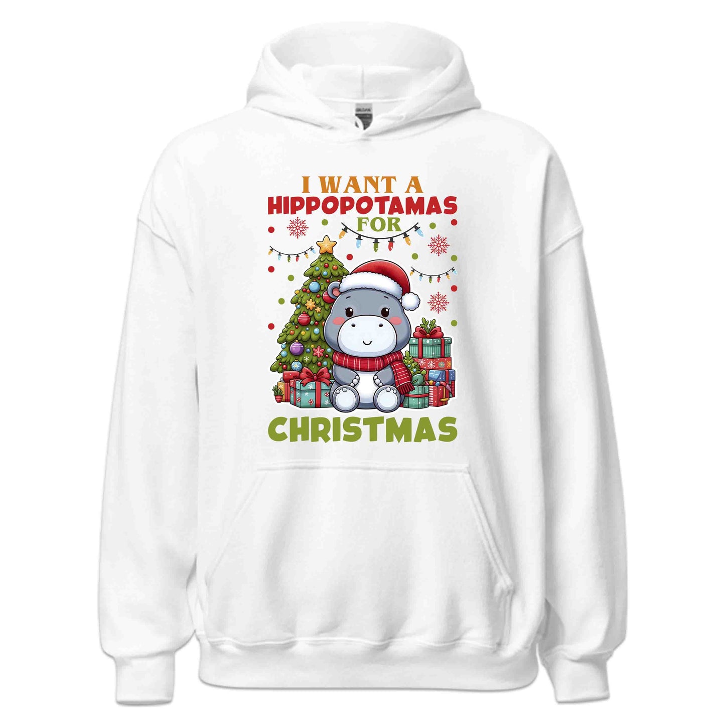 I Want a Hippopotamus for Christmas Cozy Xmas Festive Animal | PRODUCT CODE: CHTRHPOWNTA