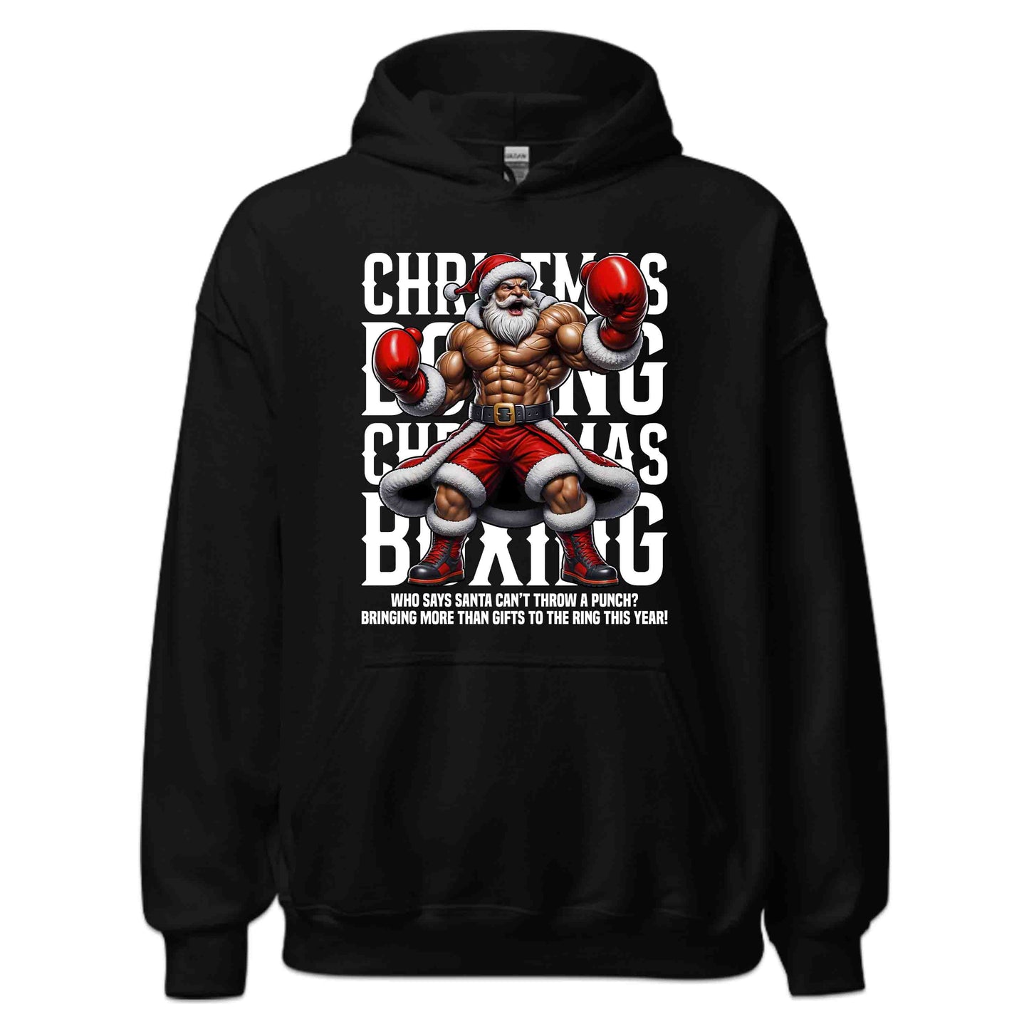 Christmas Muscular Boxer Xmas Santa | PRODUCT CODE: CHTSNABXGOMU