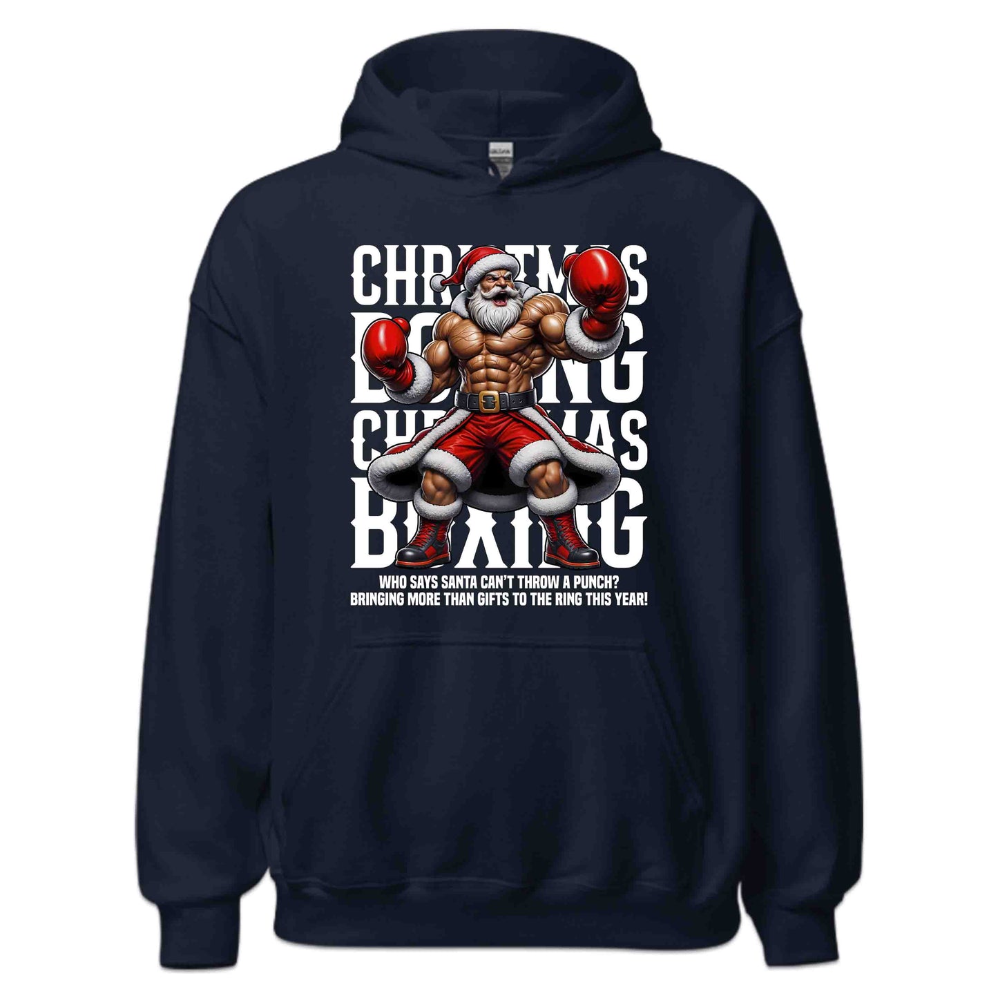 Christmas Muscular Boxer Xmas Santa | PRODUCT CODE: CHTSNABXGOMU