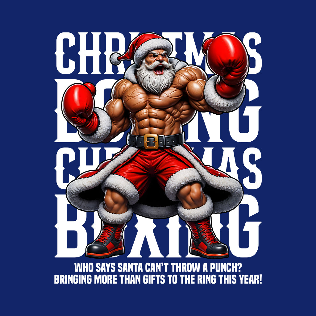 Christmas Muscular Boxer Xmas Santa | PRODUCT CODE: CHTSNABXGOMU