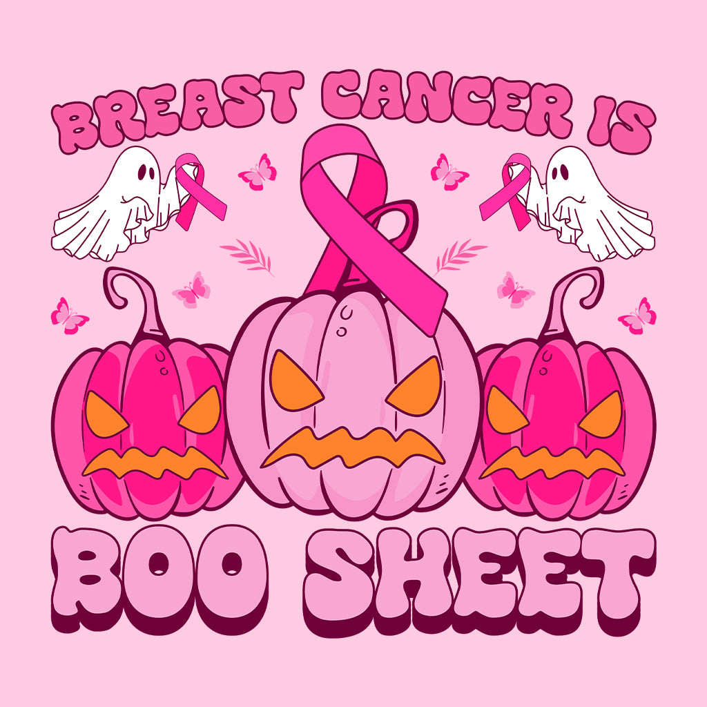 Breast Cancer Is Boo Sheet Spooky Cancer Fighter | PRODUCT CODE: CHTYKACNSER