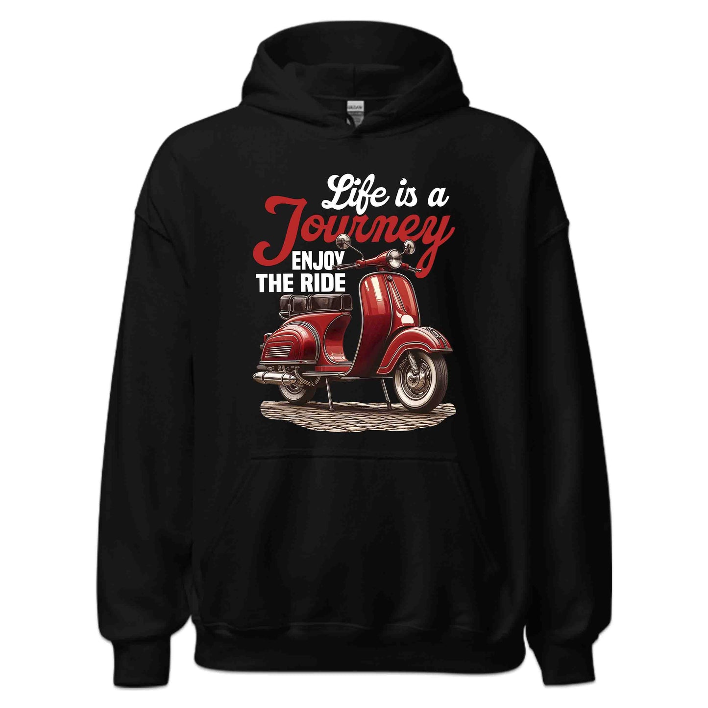 Classic Vespa Scooter Life Is A Journey Enjoy The Ride | PRODUCT CODE: CJEBCVAPANWNG