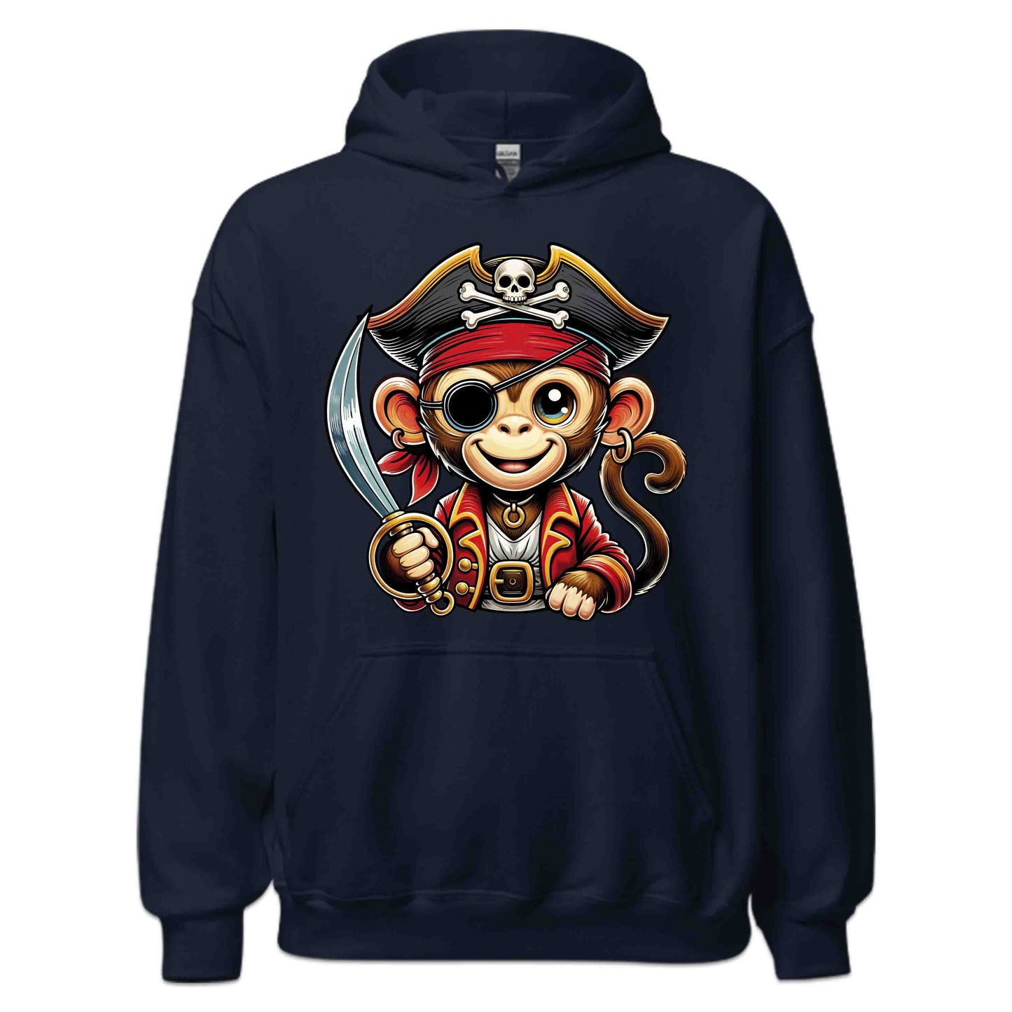Cheeky Pirate Monkey with Sword Nautical Adventure Treasure Hunt | PRODUCT CODE: CKYPRTASWDOL