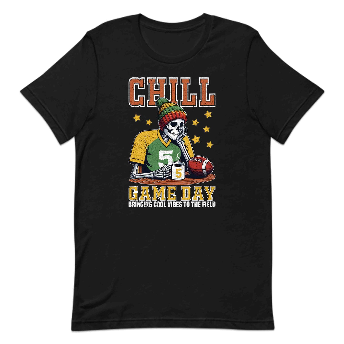Chill Game Day Skeleton American Football | PRODUCT CODE: CLFGNWAMRENB