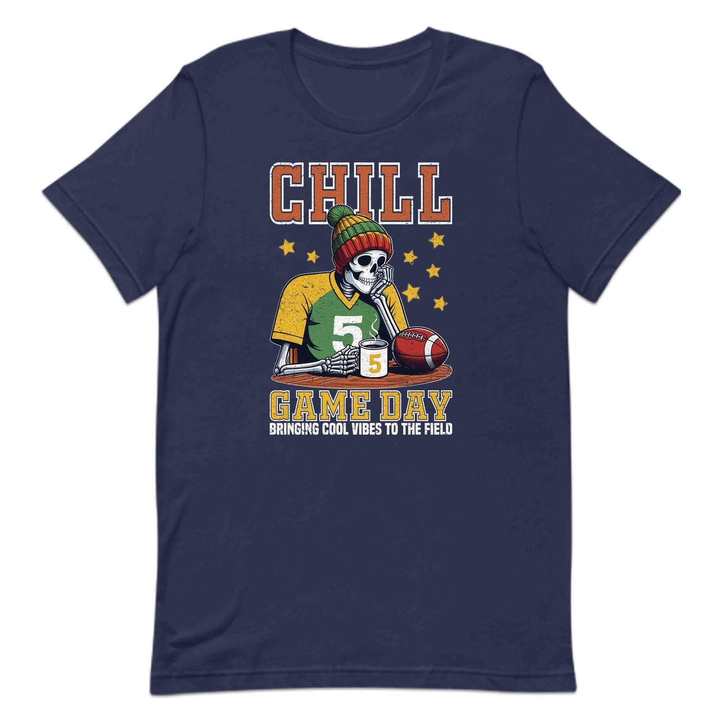 Chill Game Day Skeleton American Football | PRODUCT CODE: CLFGNWAMRENB