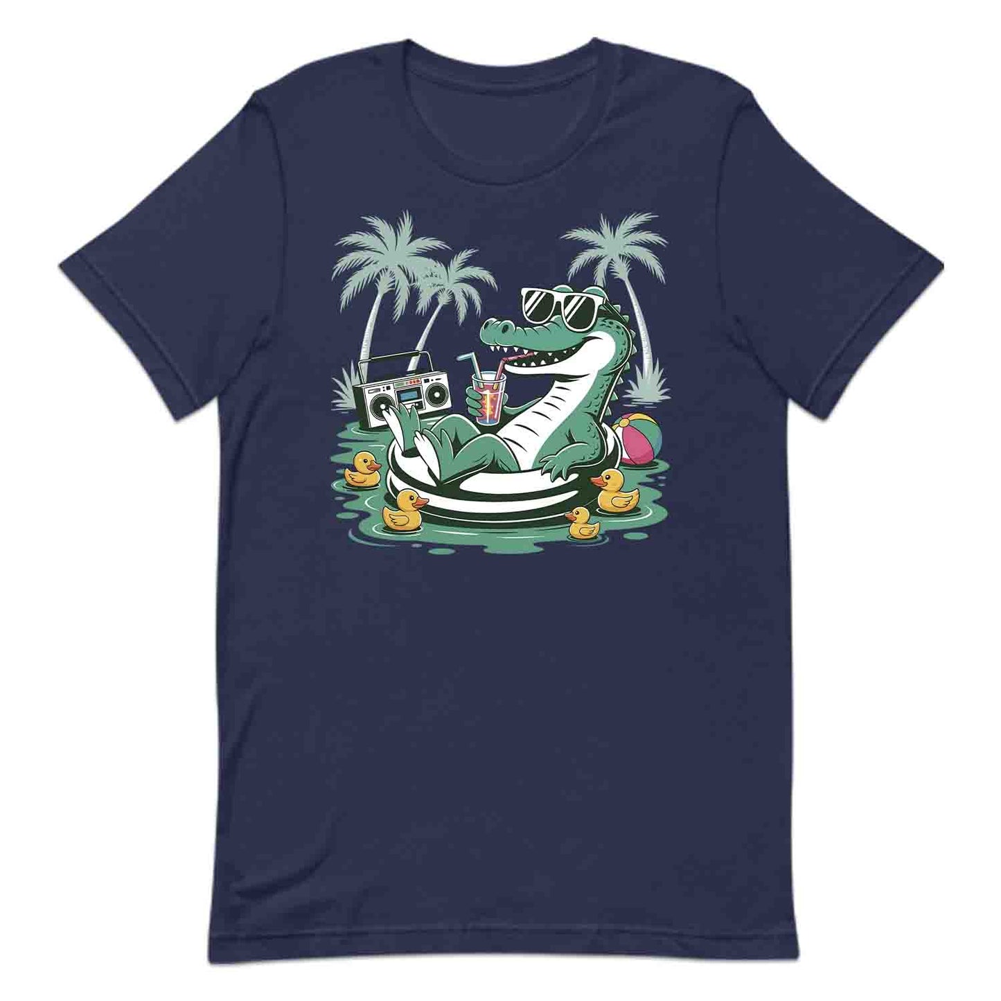 Chill Alligator T-Shirt, Vacation Vibes Sweatshirt, Retro Summer Hoodie | PRODUCT CODE: CLSCKJWER