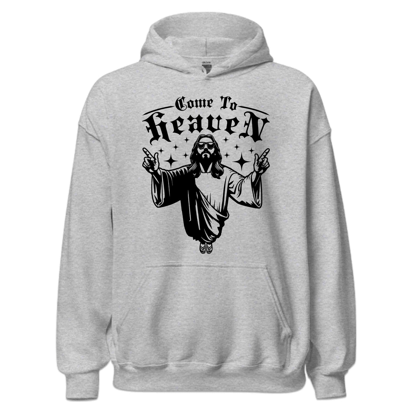 Come to Heaven Jesus with Sunglasses Humorous Christian | PRODUCT CODE: CMETHVENOAW