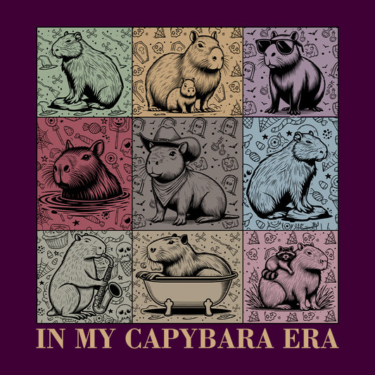 In My Capybara Era Halloween Capybara Concert Tour |  PRODUCT CODE: CPBRHLWNT
