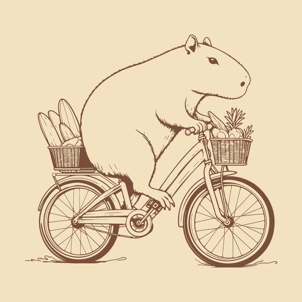 Capybara Ride Cycle Bicycle Adventure | PRODUCT CODE: CPYBRDCLB