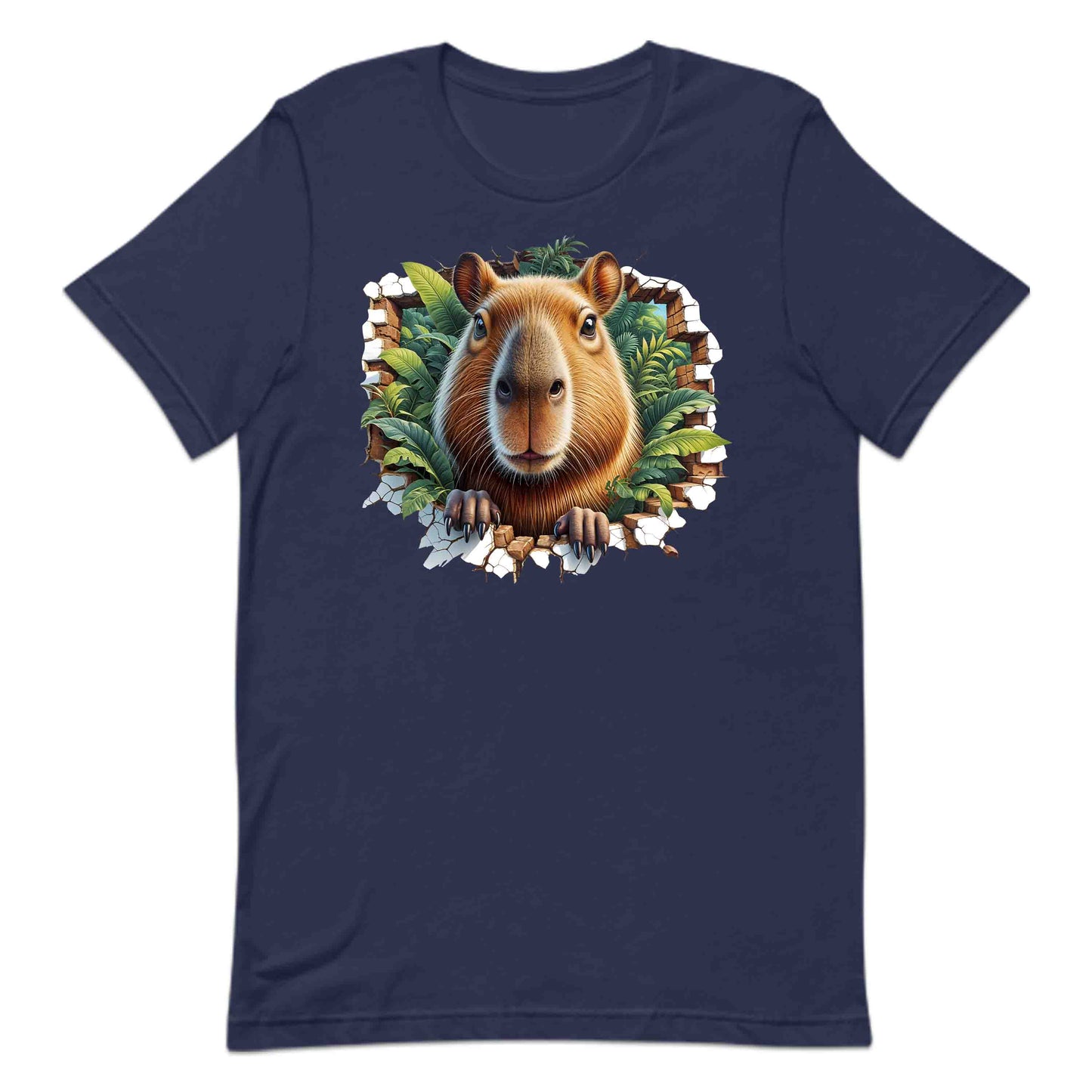Capybara Breaking Through Wall 3D Realistic Capybara | PRODUCT CODE: CPYBRKNTHWJ