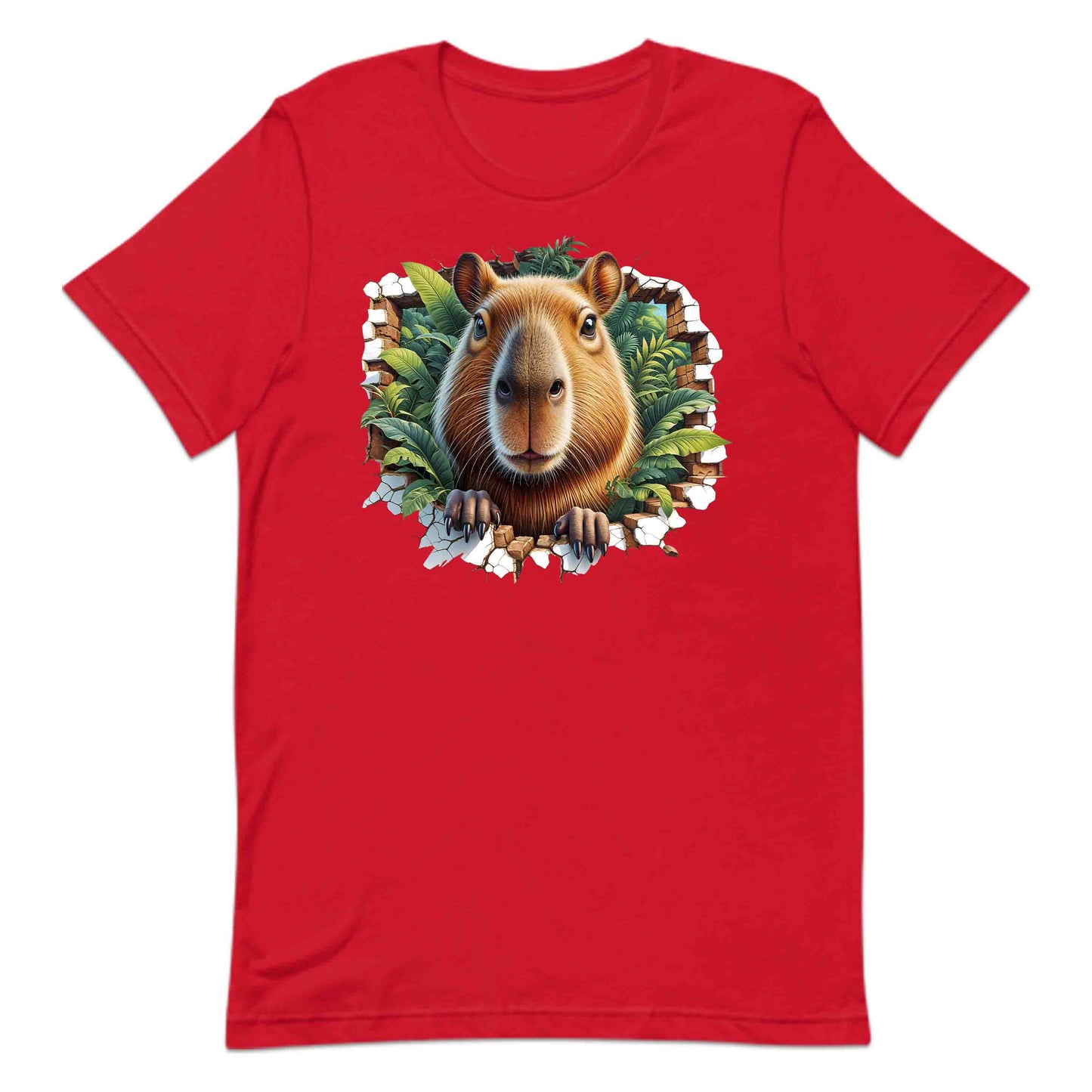 Capybara Breaking Through Wall 3D Realistic Capybara | PRODUCT CODE: CPYBRKNTHWJ