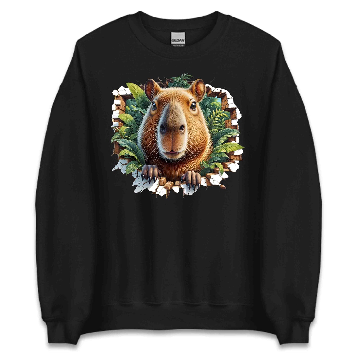 Capybara Breaking Through Wall 3D Realistic Capybara | PRODUCT CODE: CPYBRKNTHWJ