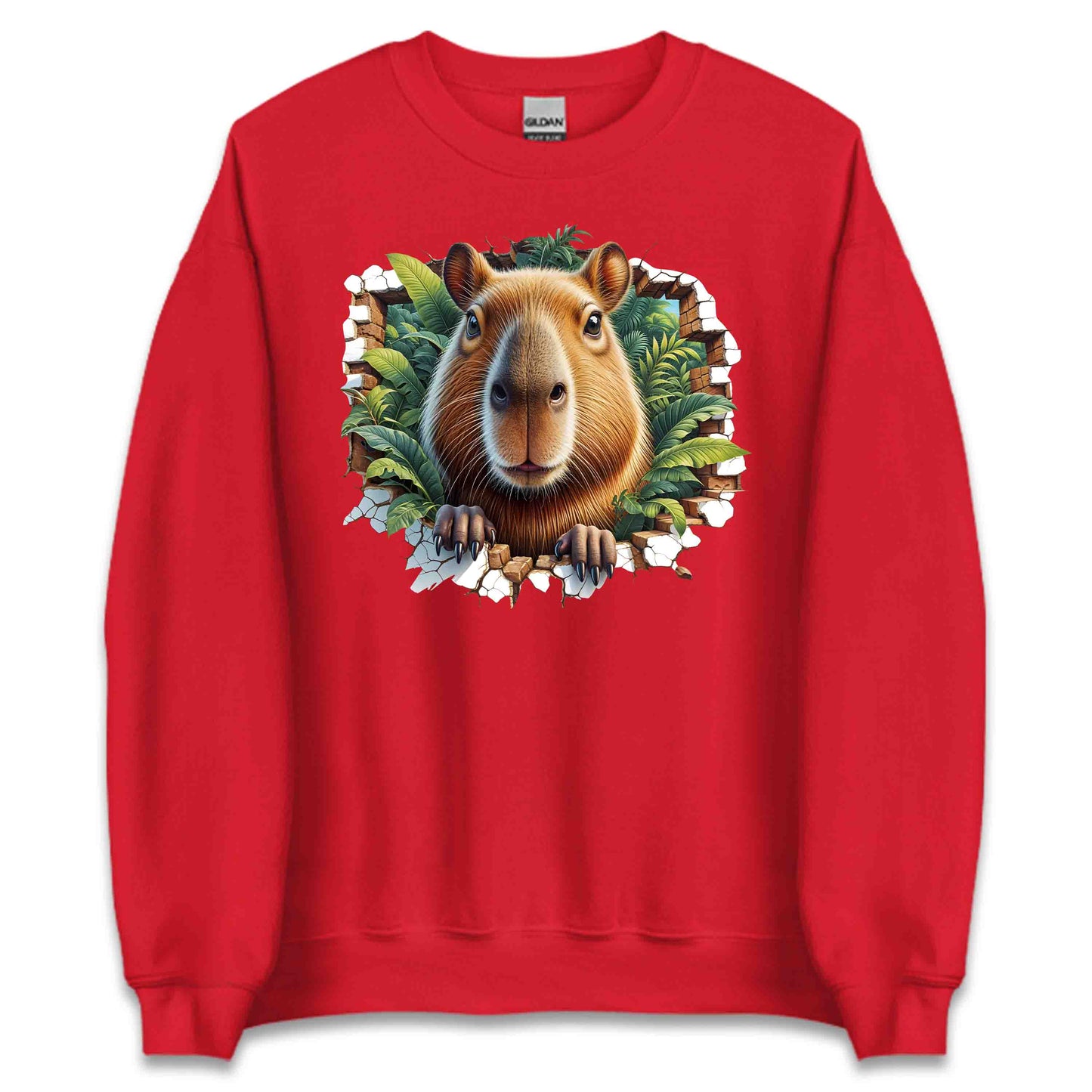 Capybara Breaking Through Wall 3D Realistic Capybara | PRODUCT CODE: CPYBRKNTHWJ