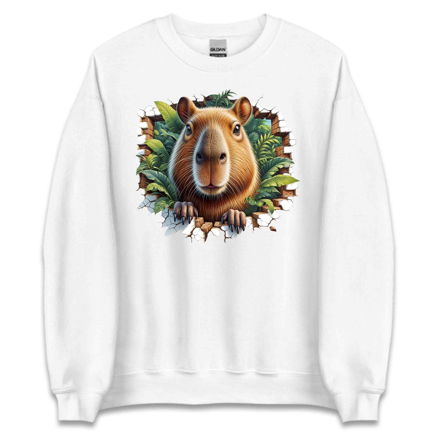 Capybara Breaking Through Wall 3D Realistic Capybara | PRODUCT CODE: CPYBRKNTHWJ