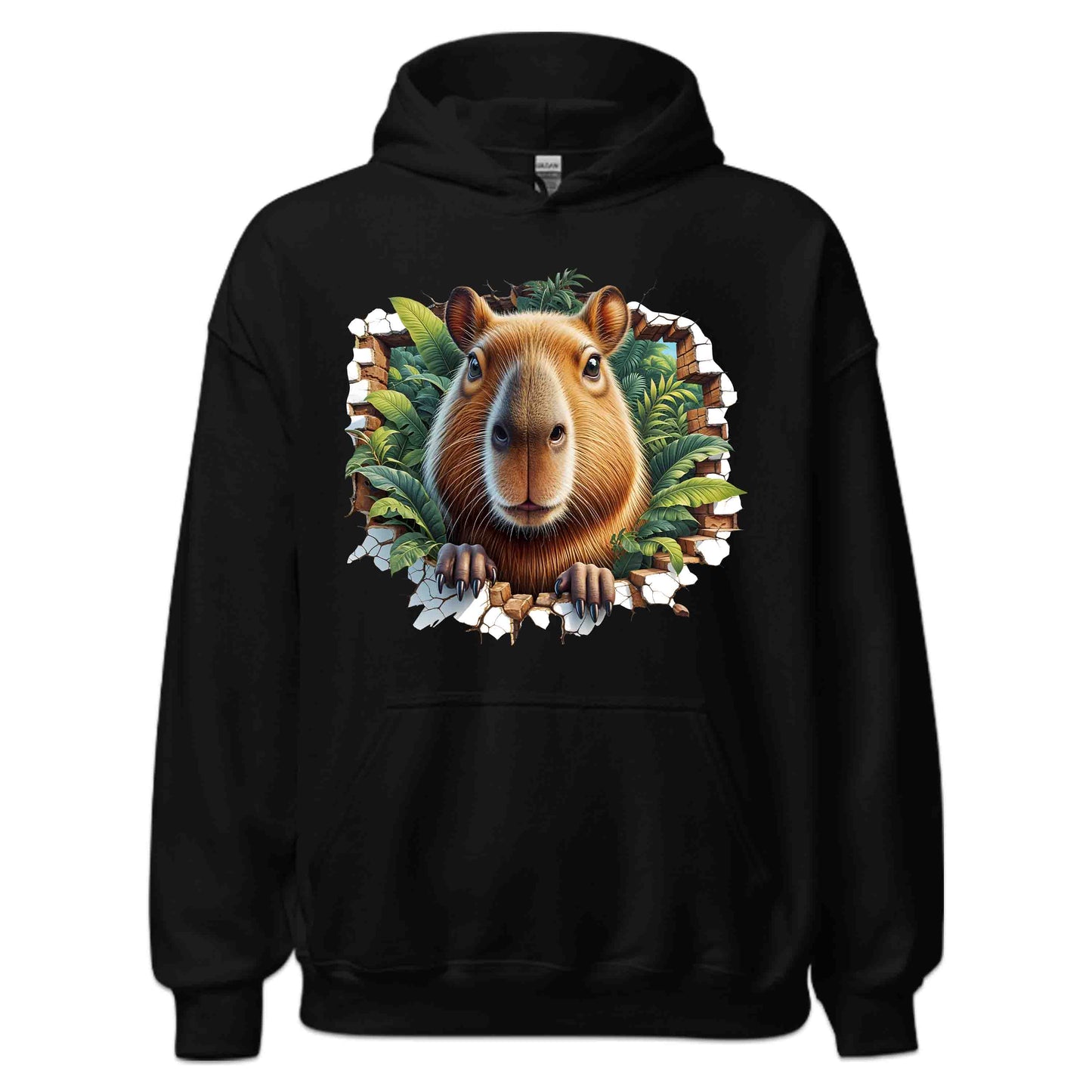 Capybara Breaking Through Wall 3D Realistic Capybara | PRODUCT CODE: CPYBRKNTHWJ