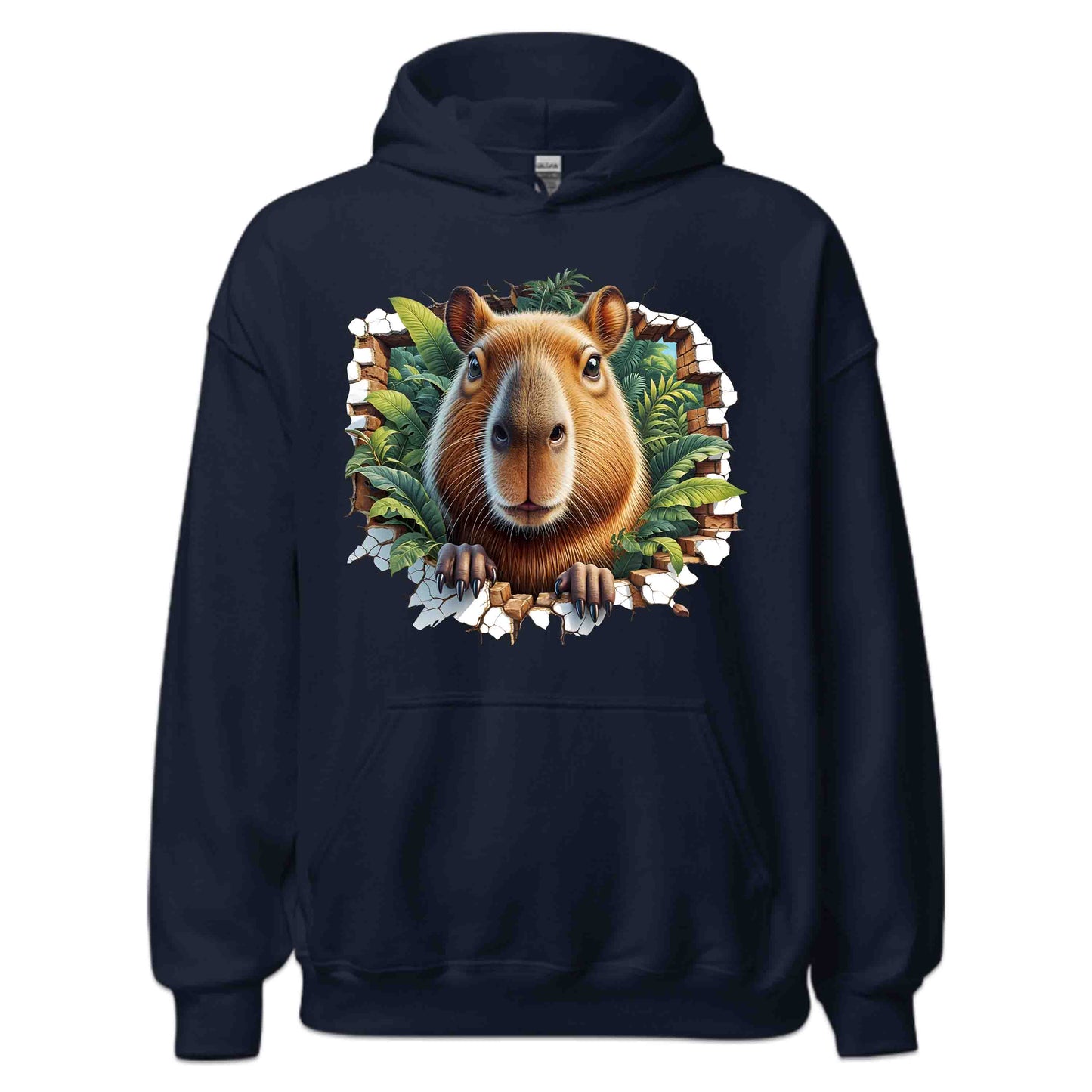 Capybara Breaking Through Wall 3D Realistic Capybara | PRODUCT CODE: CPYBRKNTHWJ
