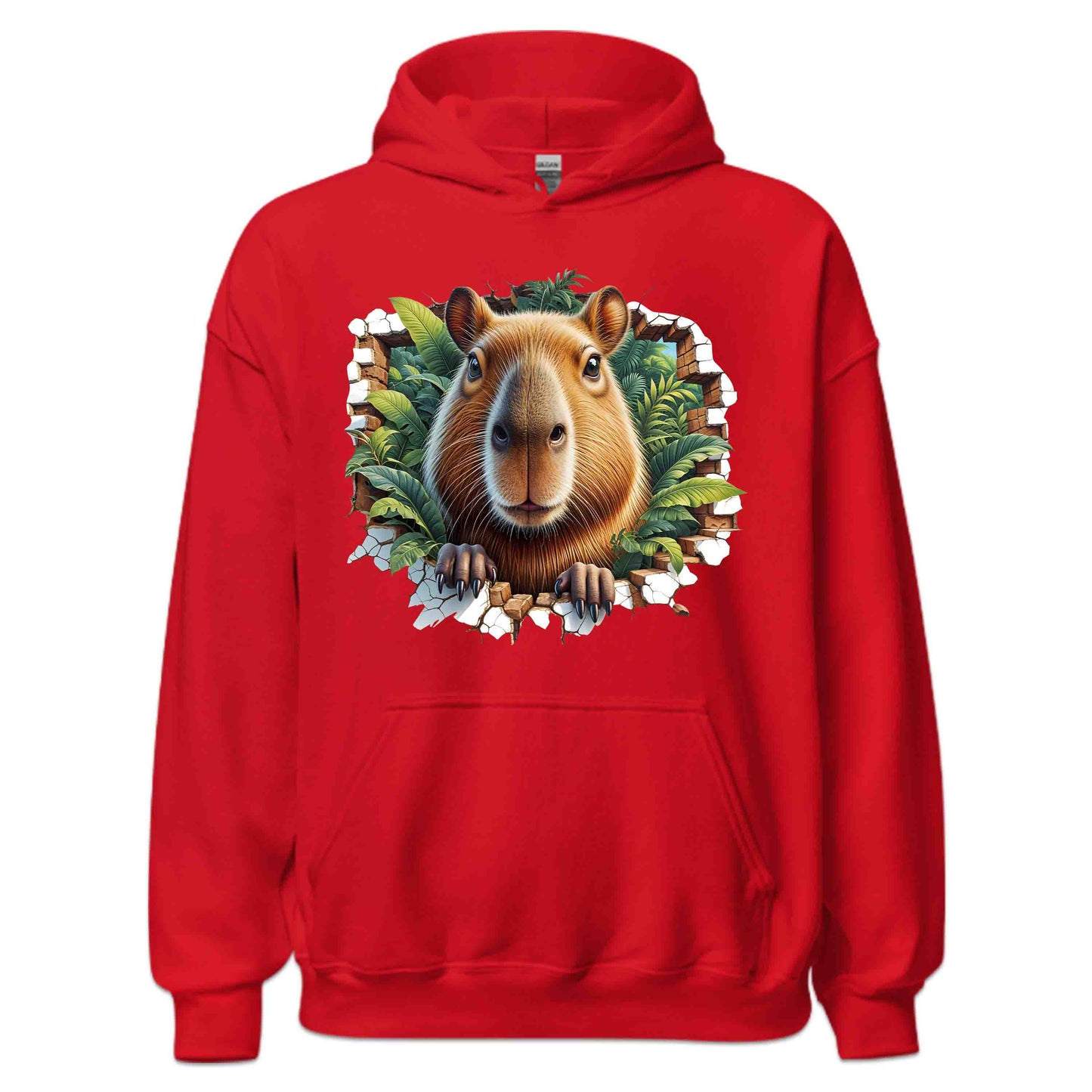 Capybara Breaking Through Wall 3D Realistic Capybara | PRODUCT CODE: CPYBRKNTHWJ