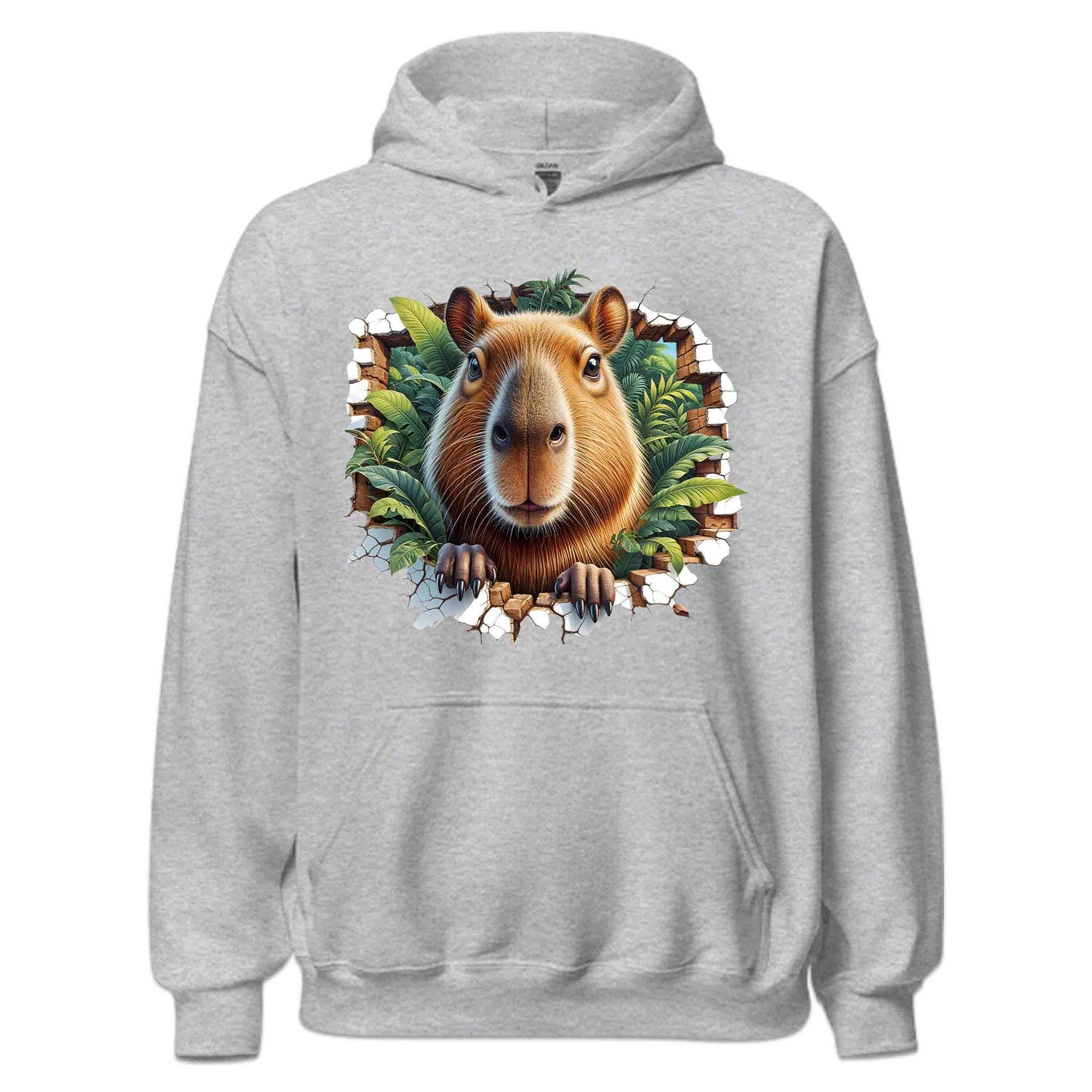 Capybara Breaking Through Wall 3D Realistic Capybara | PRODUCT CODE: CPYBRKNTHWJ