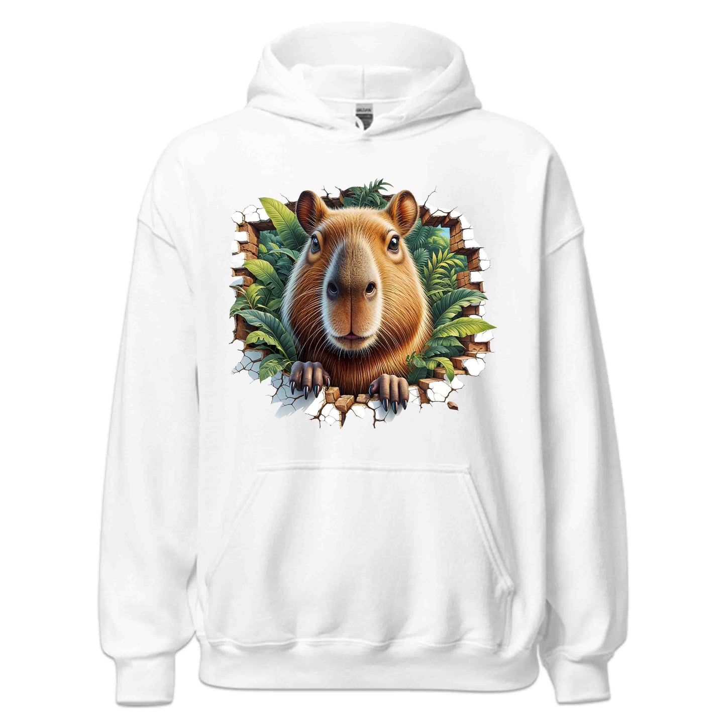 Capybara Breaking Through Wall 3D Realistic Capybara | PRODUCT CODE: CPYBRKNTHWJ