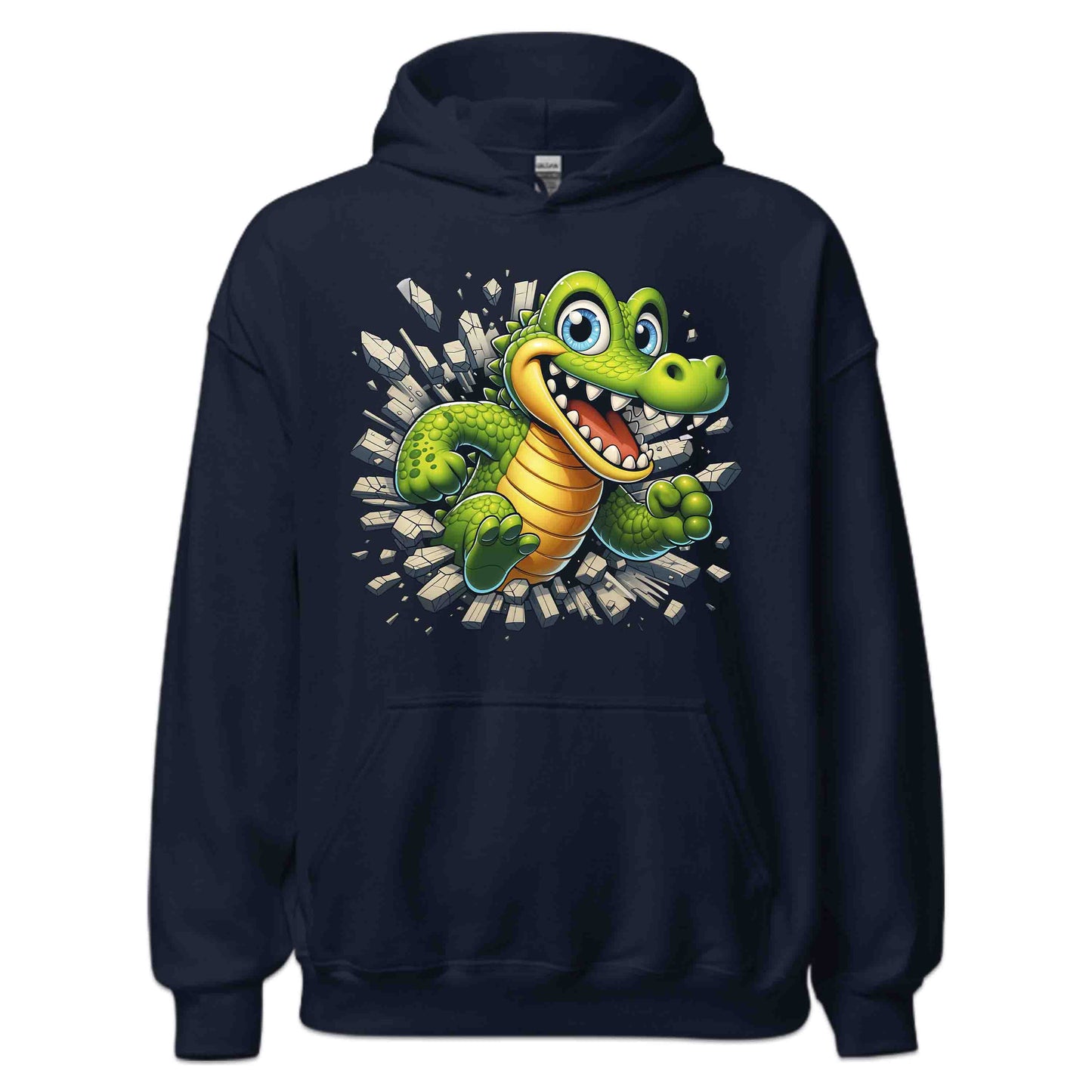Crocodile Breaking Through The Wall 3D Realistic Alligator | PRODUCT CODE: CRDCLOBKNGWL
