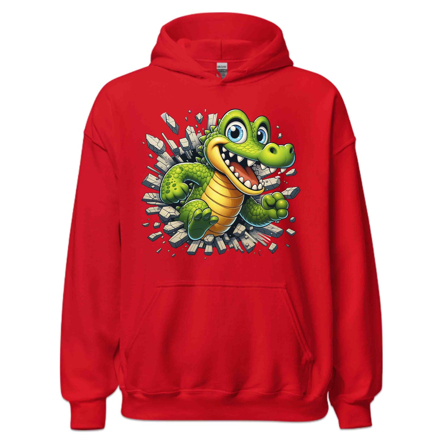 Crocodile Breaking Through The Wall 3D Realistic Alligator | PRODUCT CODE: CRDCLOBKNGWL