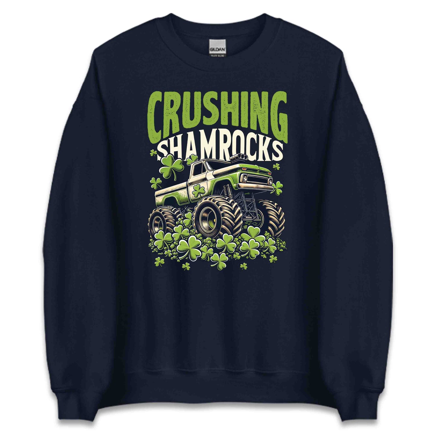Crushing Shamrocks Monster Truck Celebrate St. Patrick's Day | PRODUCT CODE: CRHAJNIEMONTC