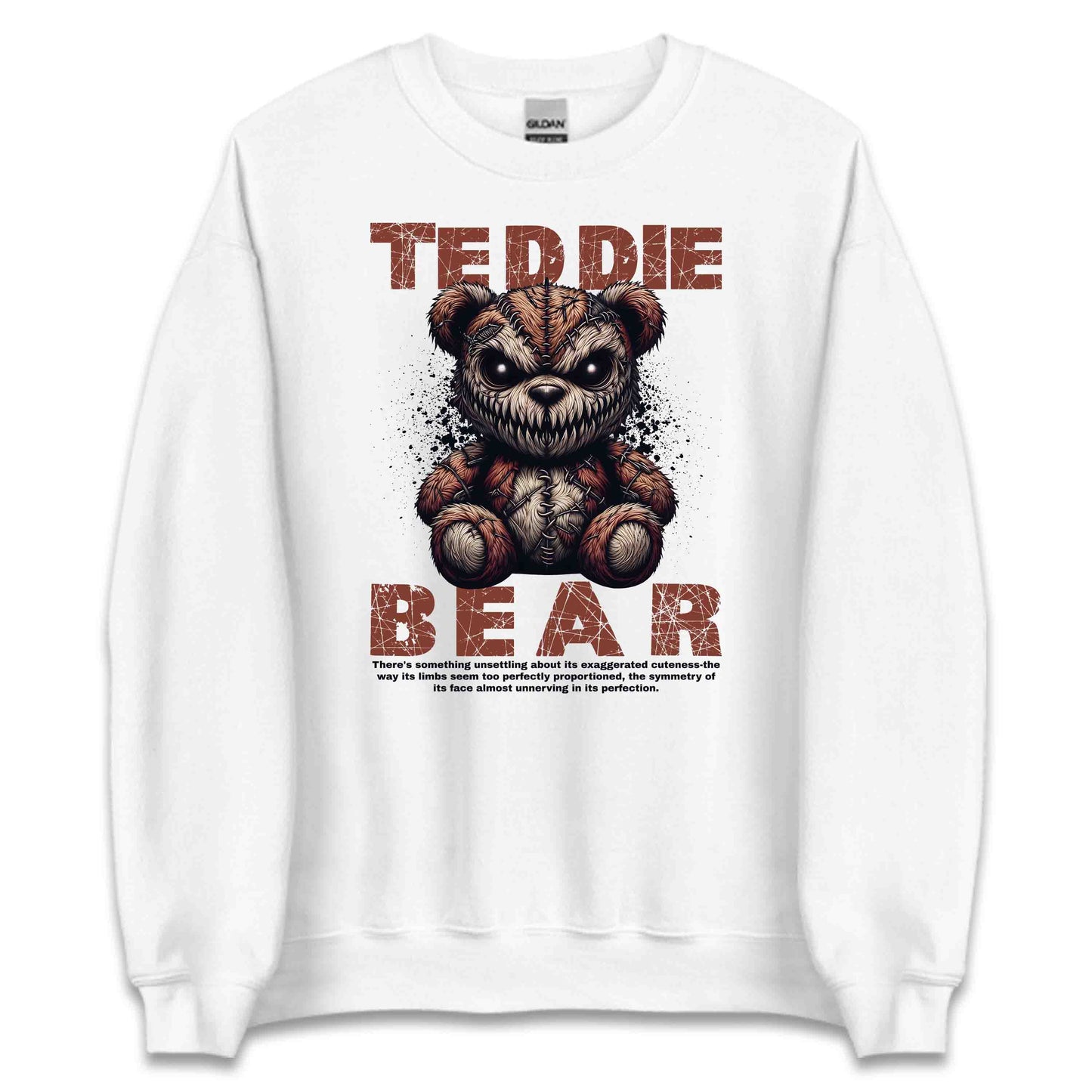 Creepy Horror Teddy Bear Gothic Aesthetic | PRODUCT CODE: CRPYHRTYDBE