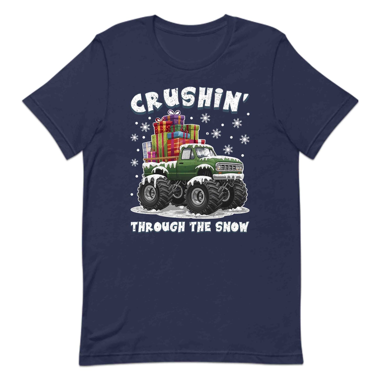 Crushin Through The Snow Monster Truck Christmas | PRODUCT CODE: CRSNGHTUMNK
