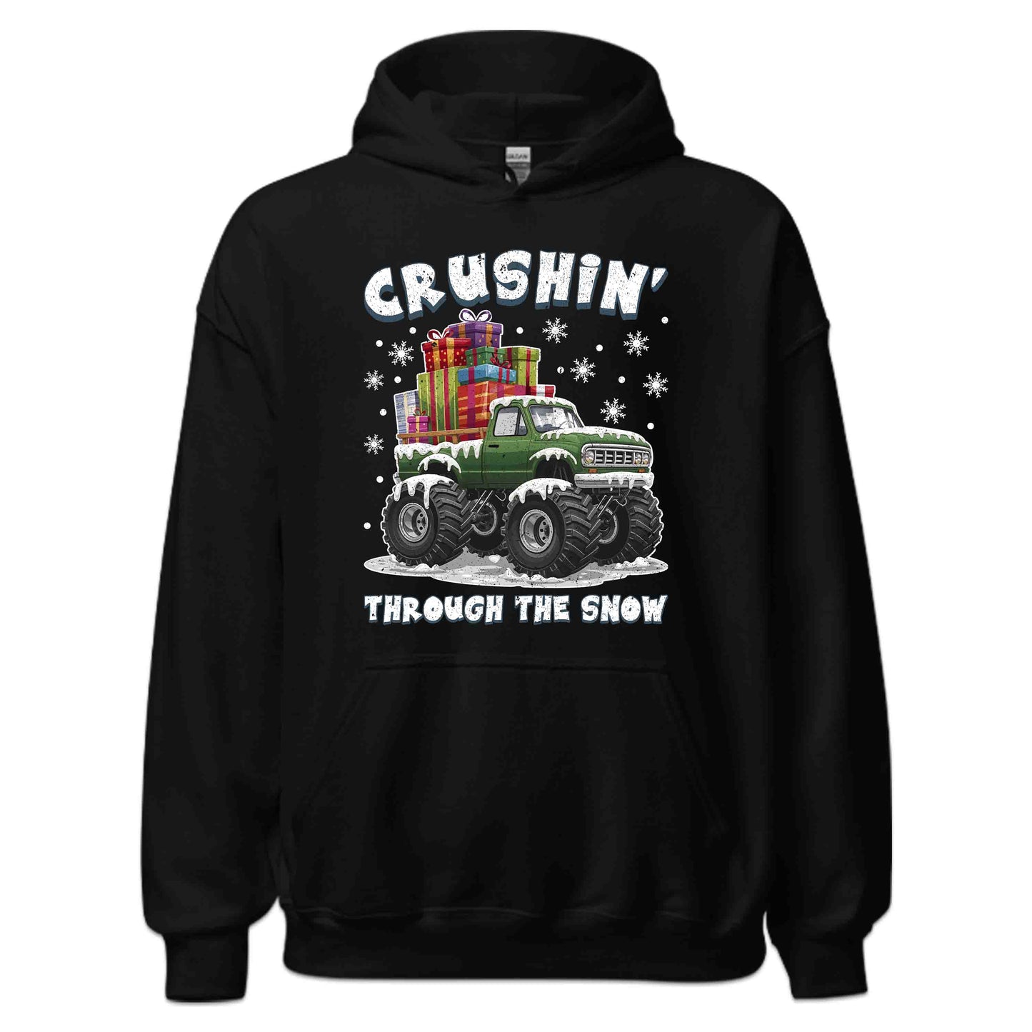 Crushin Through The Snow Monster Truck Christmas | PRODUCT CODE: CRSNGHTUMNK