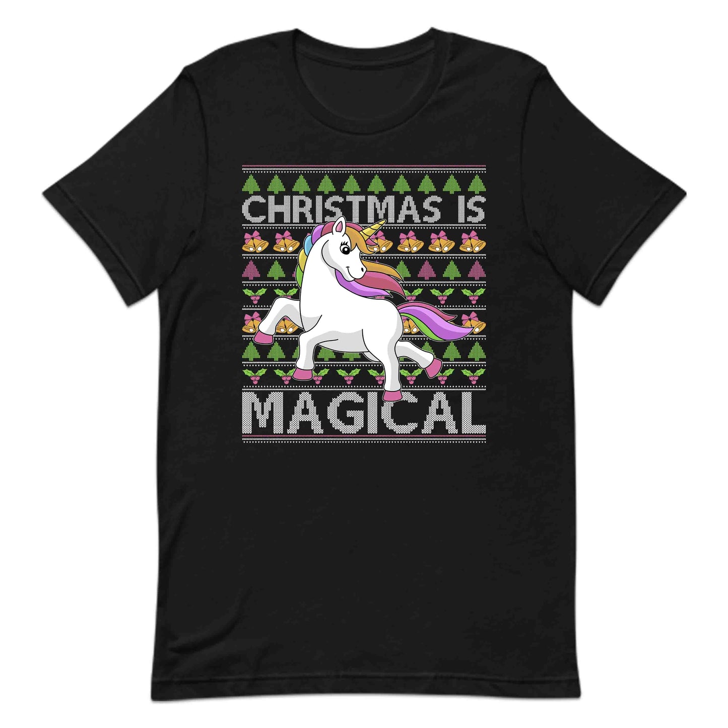 Christmas Is Magical Ugly Xmas Unicorn | PRODUCT CODE: CRTUNIOMGLCA