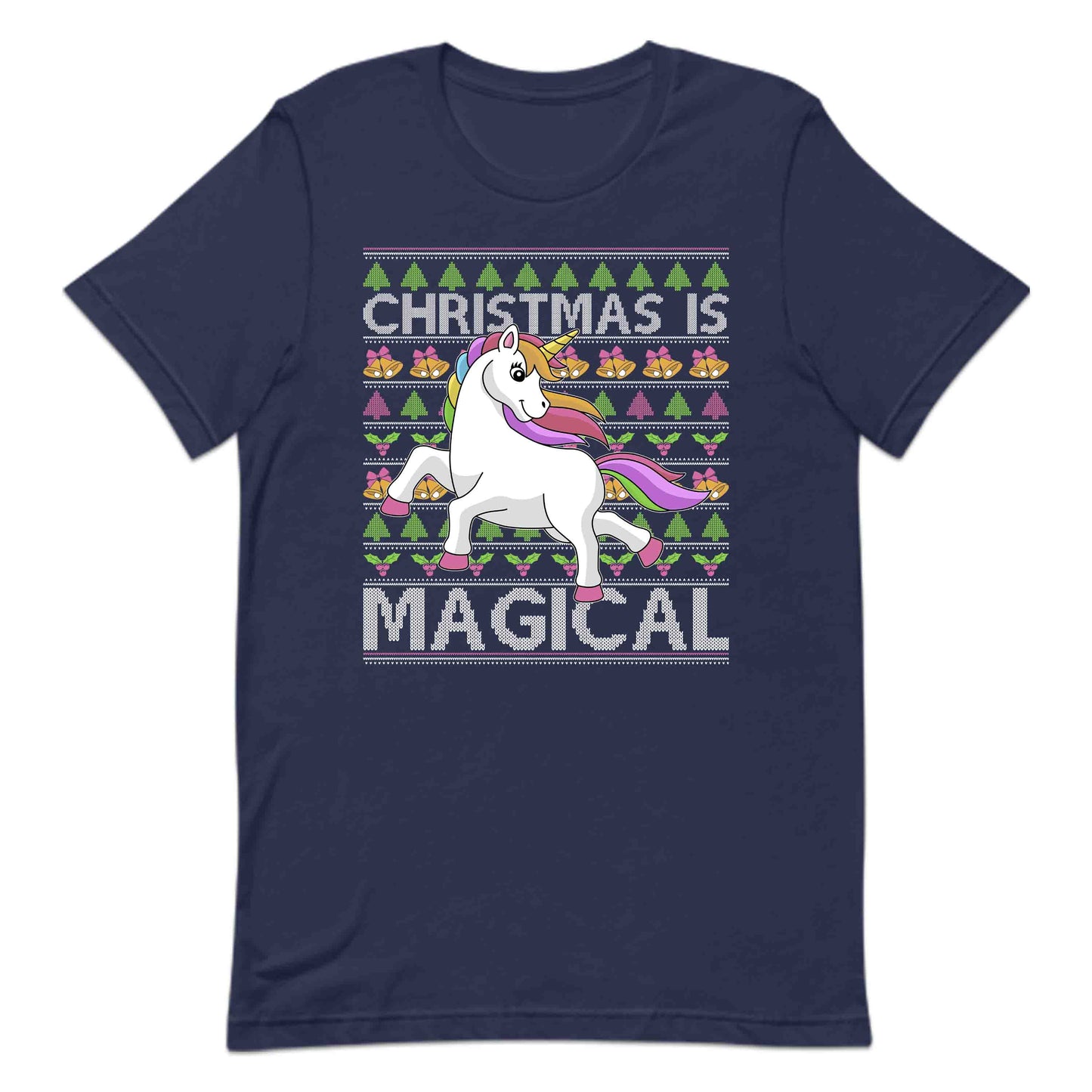 Christmas Is Magical Ugly Xmas Unicorn | PRODUCT CODE: CRTUNIOMGLCA