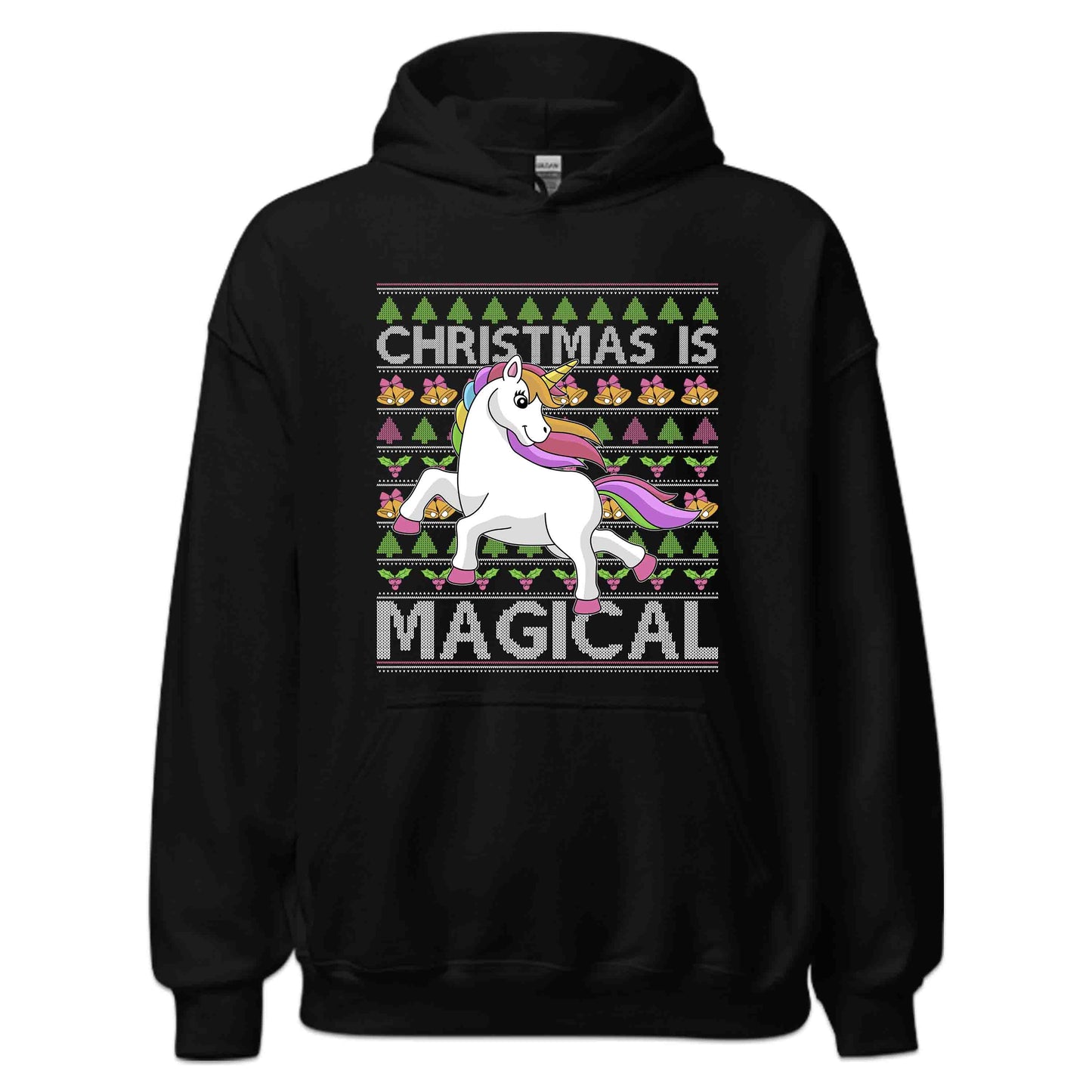 Christmas Is Magical Ugly Xmas Unicorn | PRODUCT CODE: CRTUNIOMGLCA