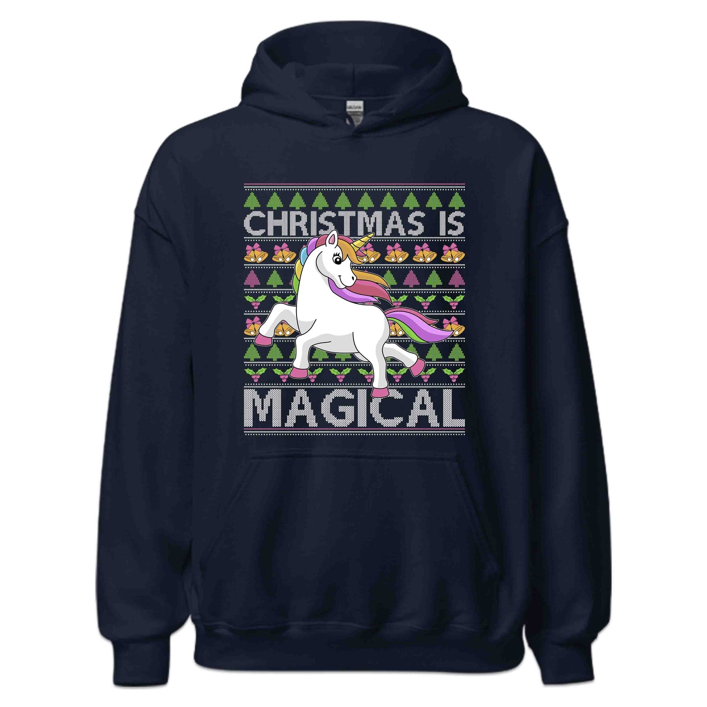 Christmas Is Magical Ugly Xmas Unicorn | PRODUCT CODE: CRTUNIOMGLCA