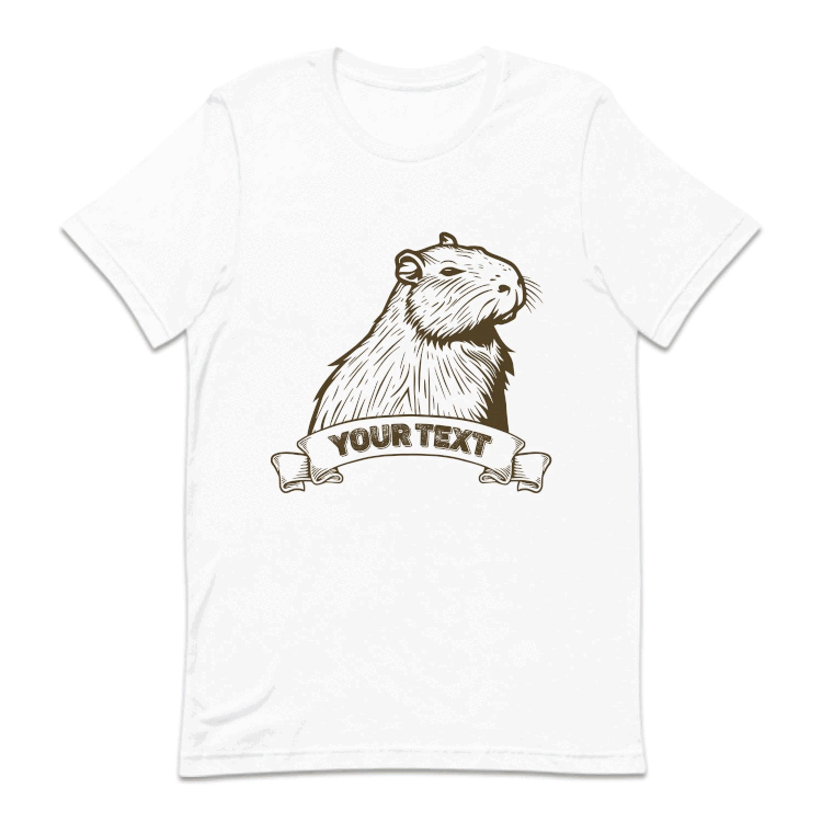 Personalized Cute Capybara Animal Lover | PRODUCT CODE: CSTCPYBRAP