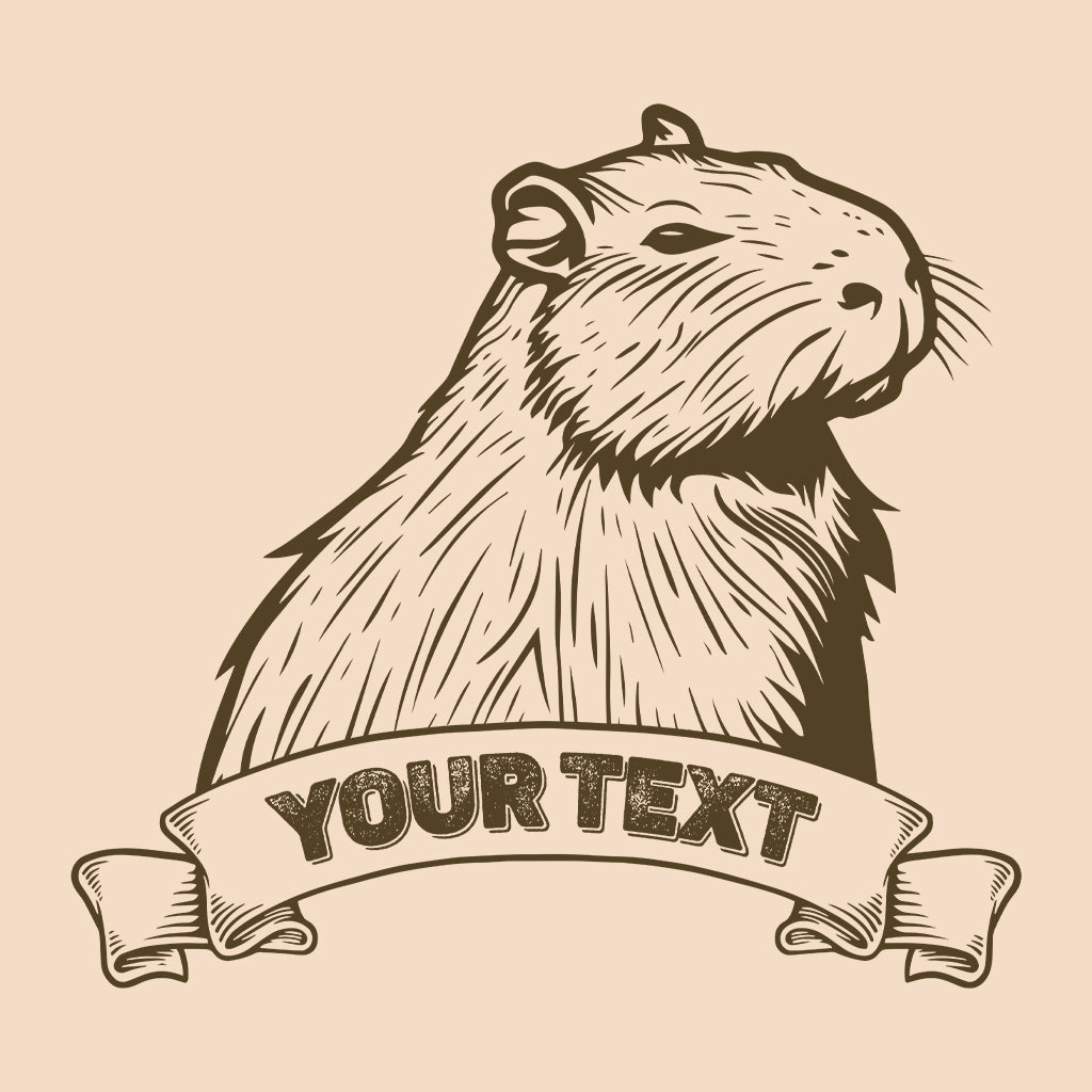Personalized Cute Capybara Animal Lover | PRODUCT CODE: CSTCPYBRAP