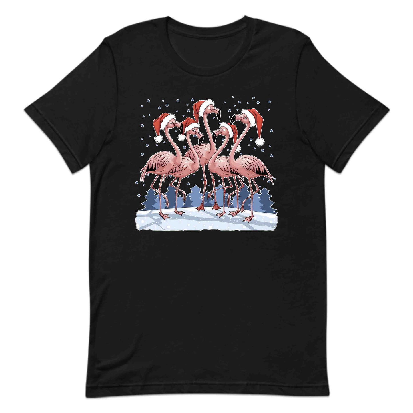 Christmas Flamingos Xmas Festive Winter Flamingos | PRODUCT CODE: CTRFLMNGSHP