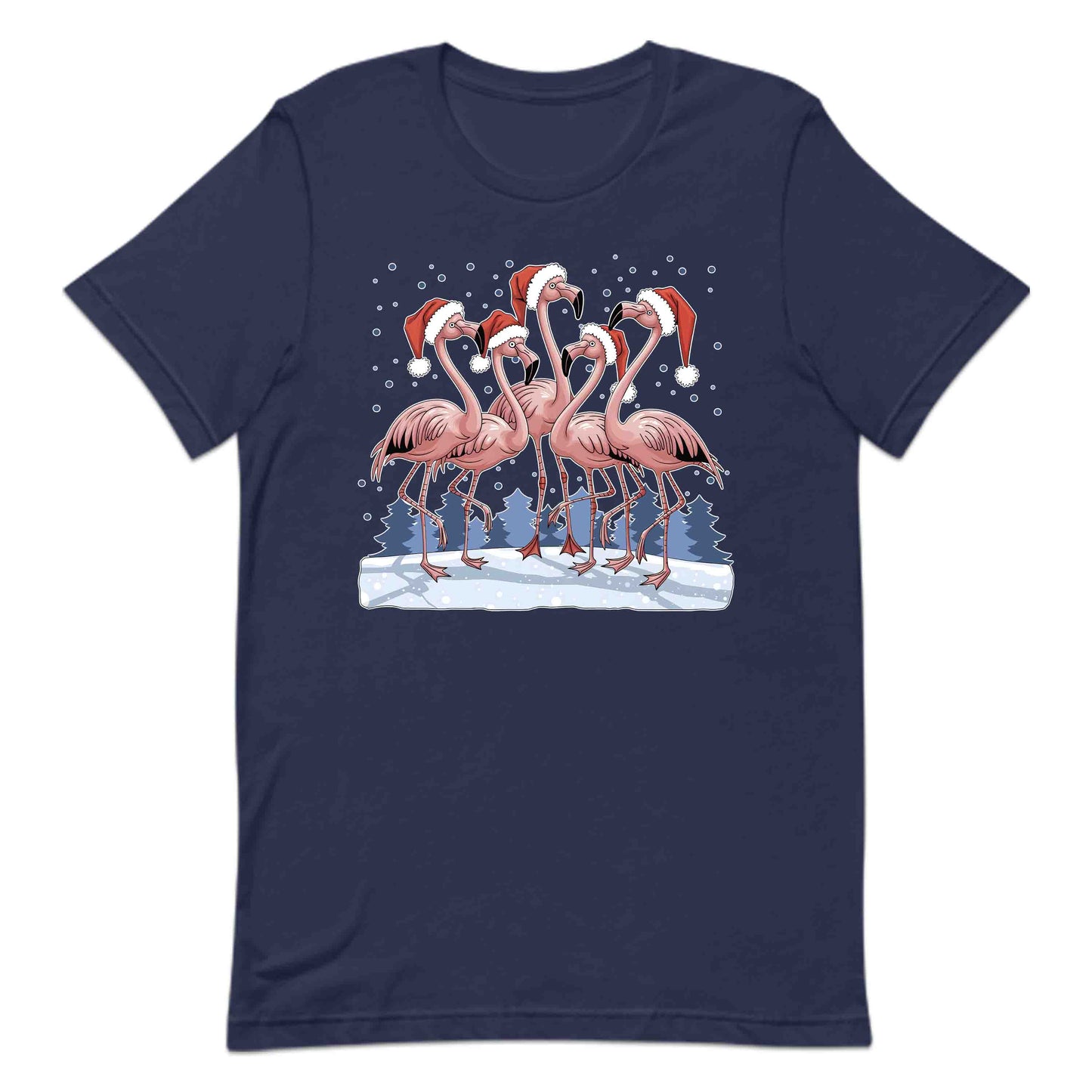 Christmas Flamingos Xmas Festive Winter Flamingos | PRODUCT CODE: CTRFLMNGSHP