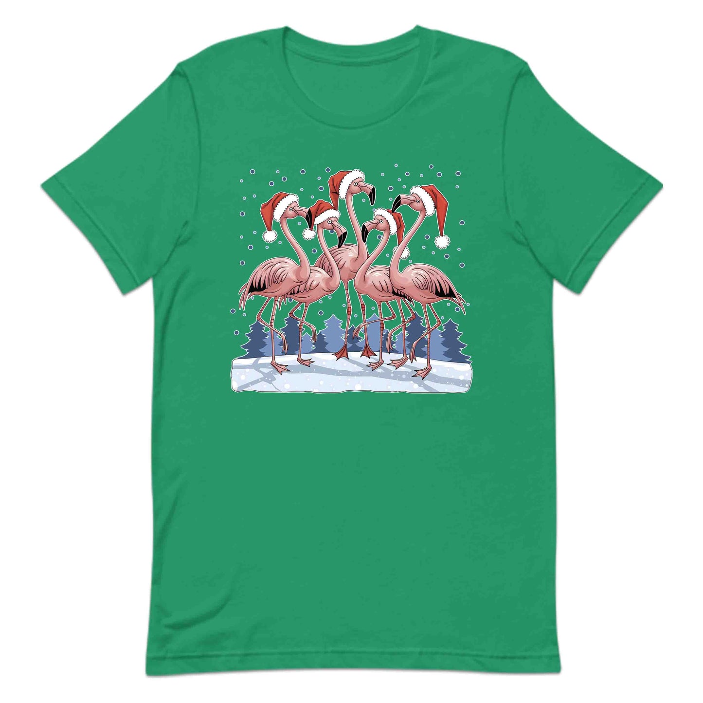Christmas Flamingos Xmas Festive Winter Flamingos | PRODUCT CODE: CTRFLMNGSHP