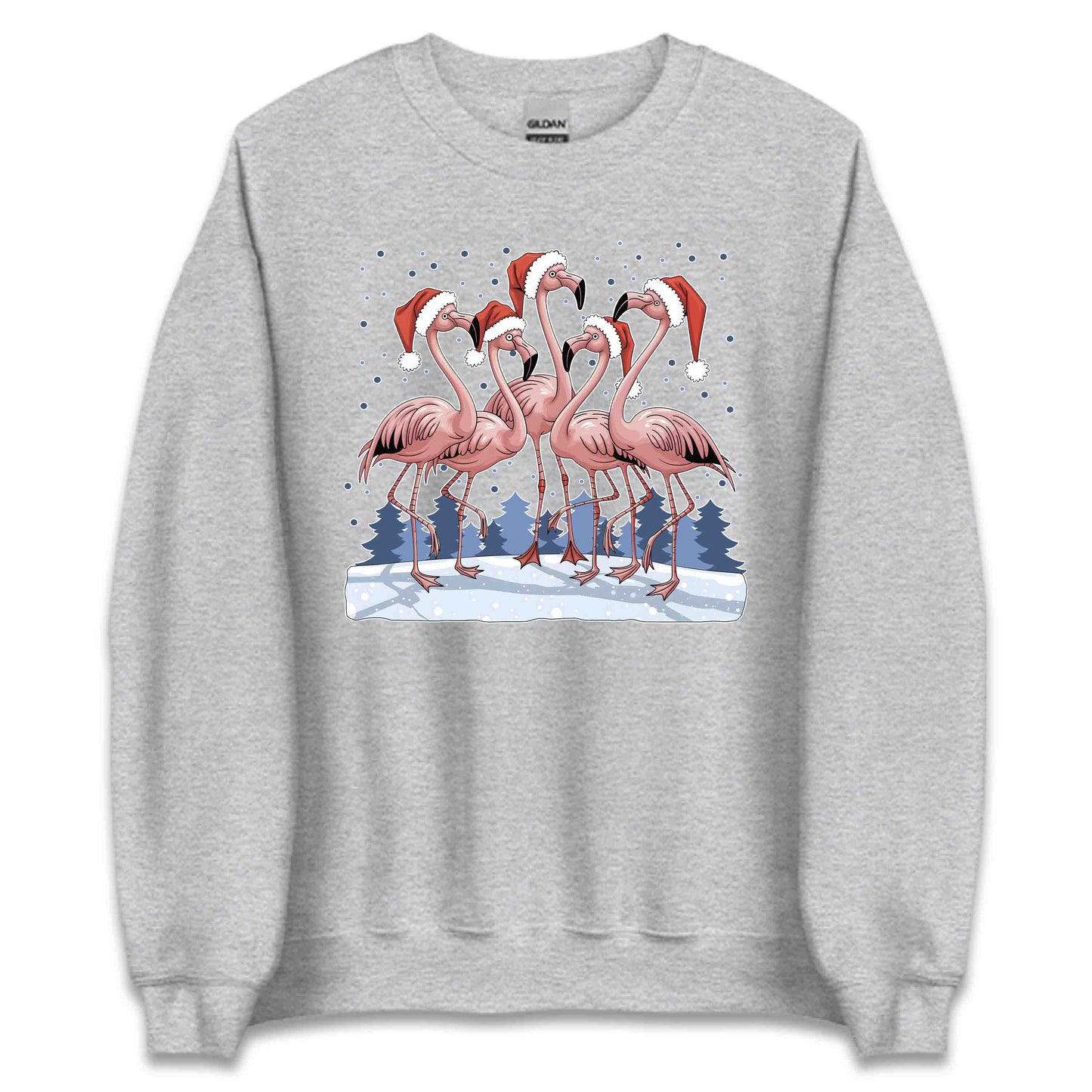 Christmas Flamingos Xmas Festive Winter Flamingos | PRODUCT CODE: CTRFLMNGSHP