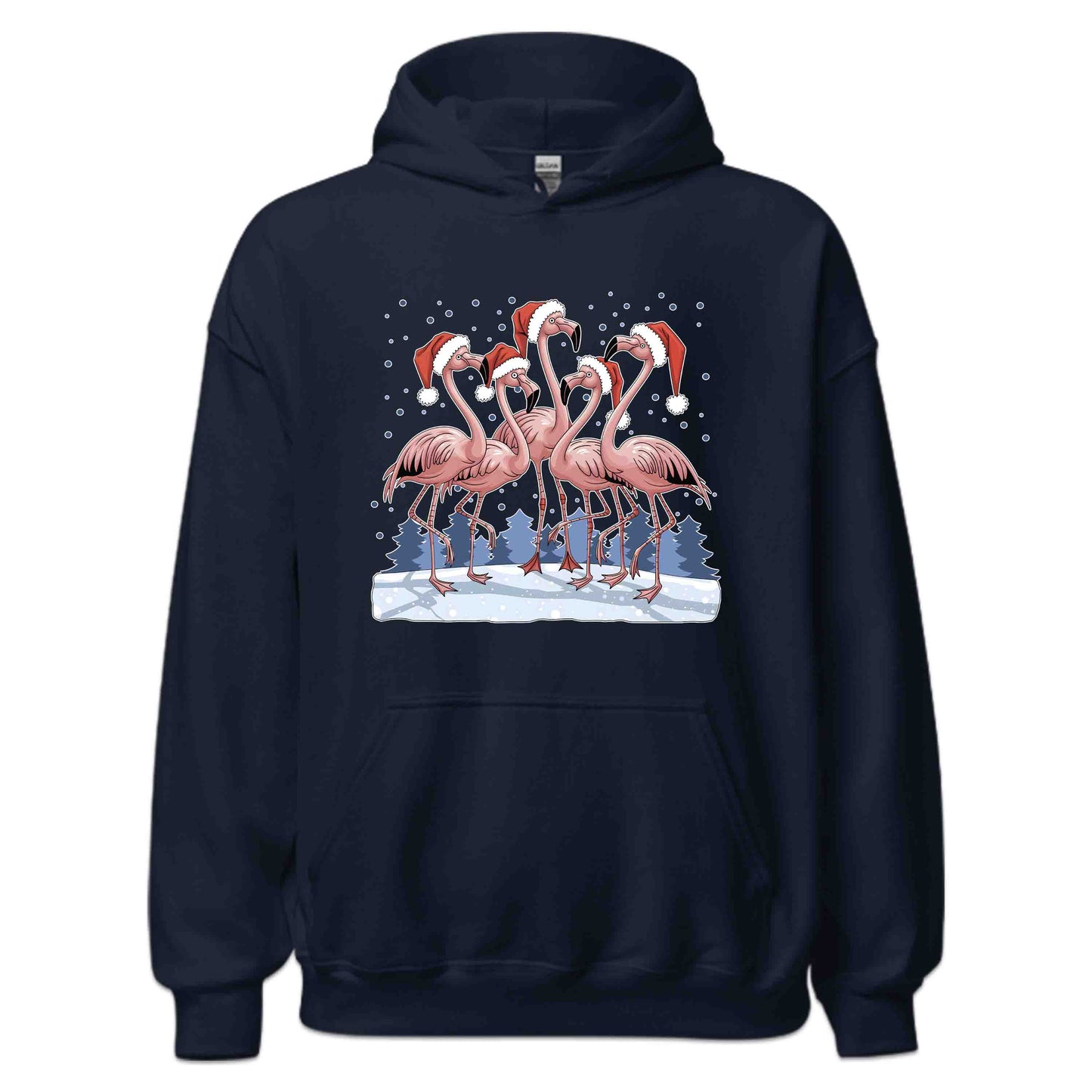 Christmas Flamingos Xmas Festive Winter Flamingos | PRODUCT CODE: CTRFLMNGSHP