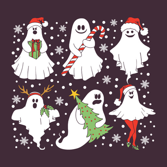 Christmas Ghosts Halloween Christmas Mashup Xmas Boo | PRODUCT CODE: CTRMGHSTOKY