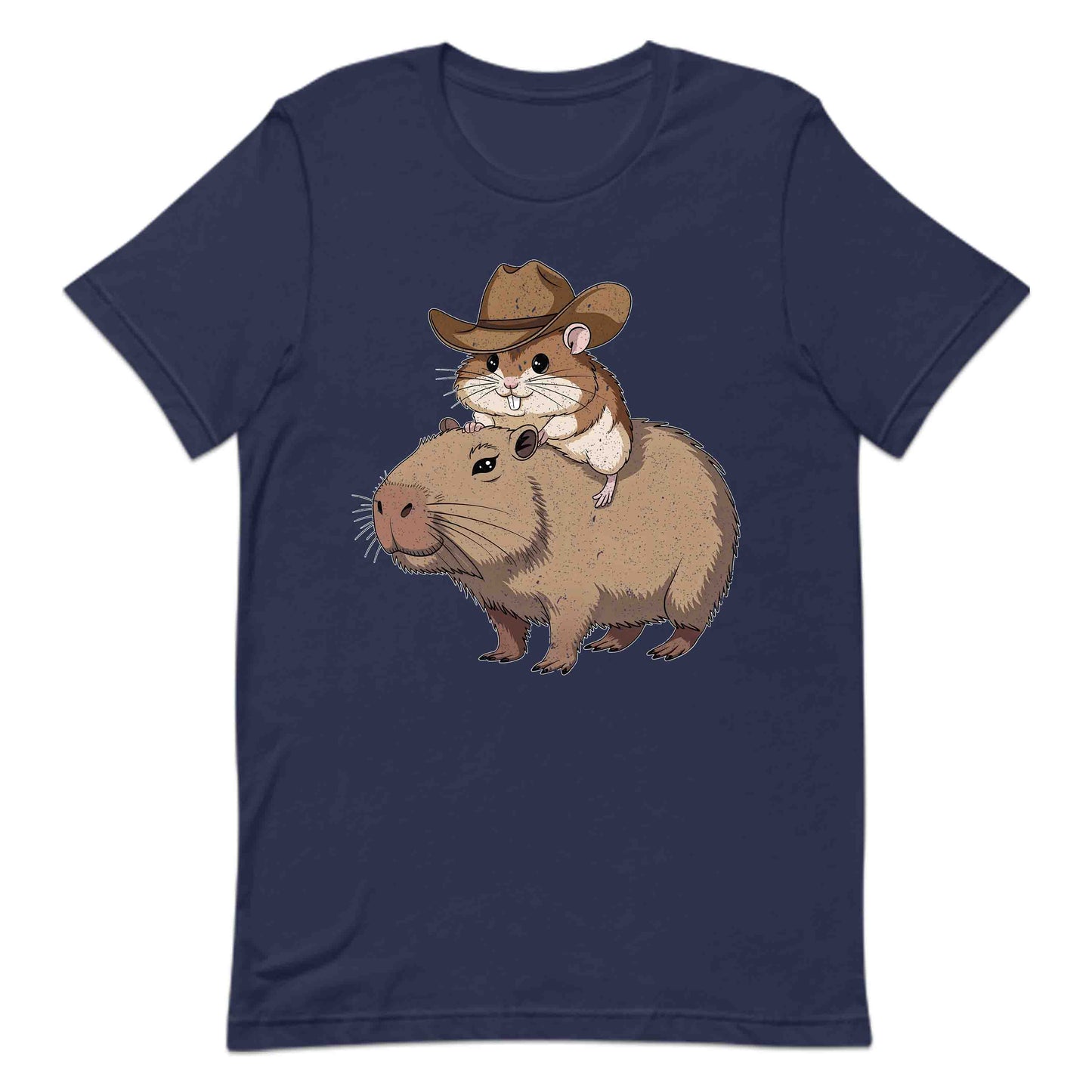 Cowboy Hamster Riding Capybara Western Animal | PRODUCT CODE: CWBHMRDNGW