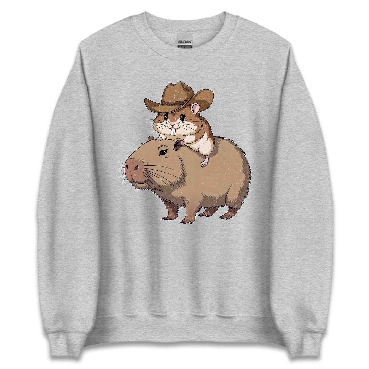Cowboy Hamster Riding Capybara Western Animal | PRODUCT CODE: CWBHMRDNGW