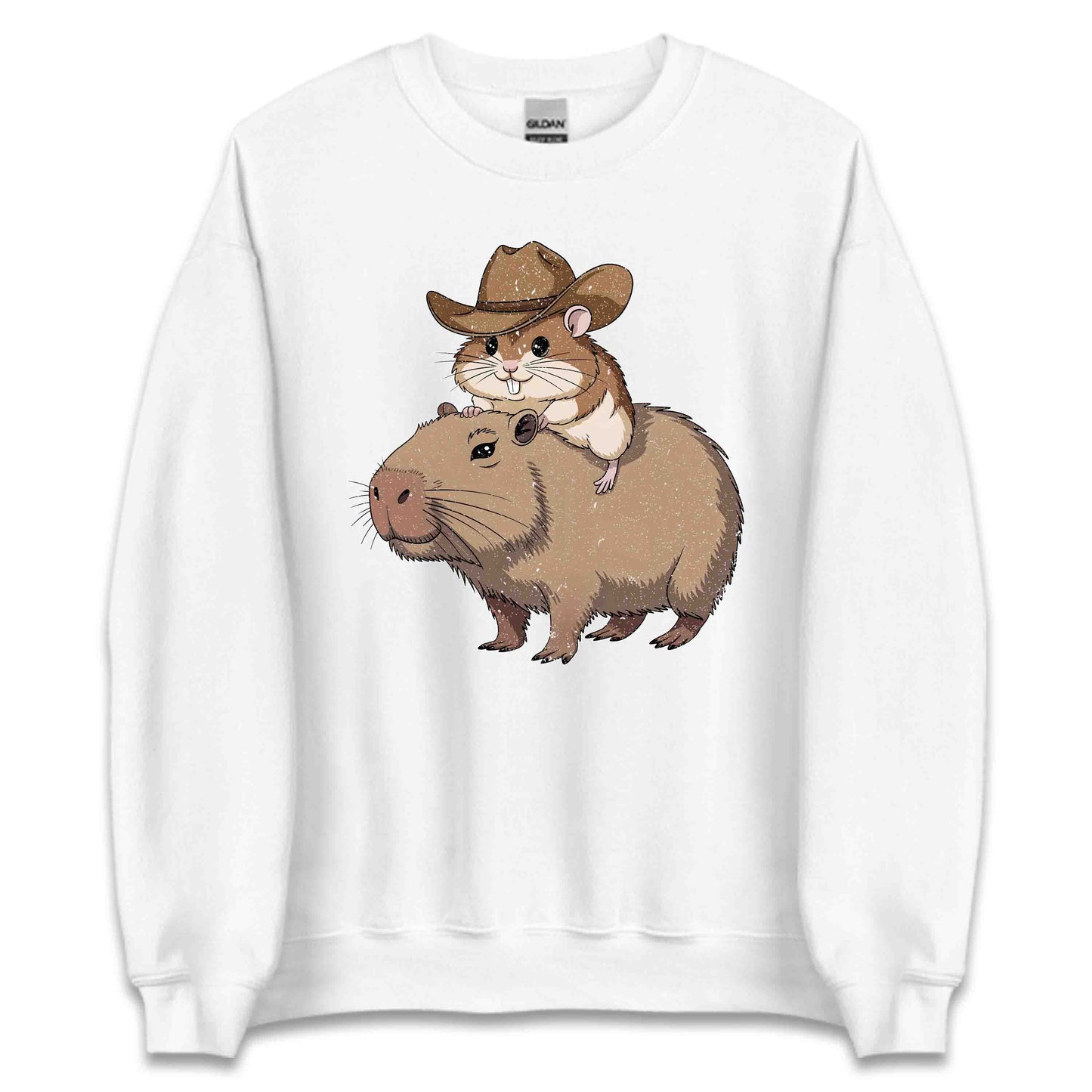 Cowboy Hamster Riding Capybara Western Animal | PRODUCT CODE: CWBHMRDNGW