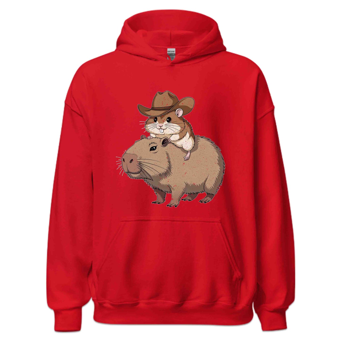Cowboy Hamster Riding Capybara Western Animal | PRODUCT CODE: CWBHMRDNGW