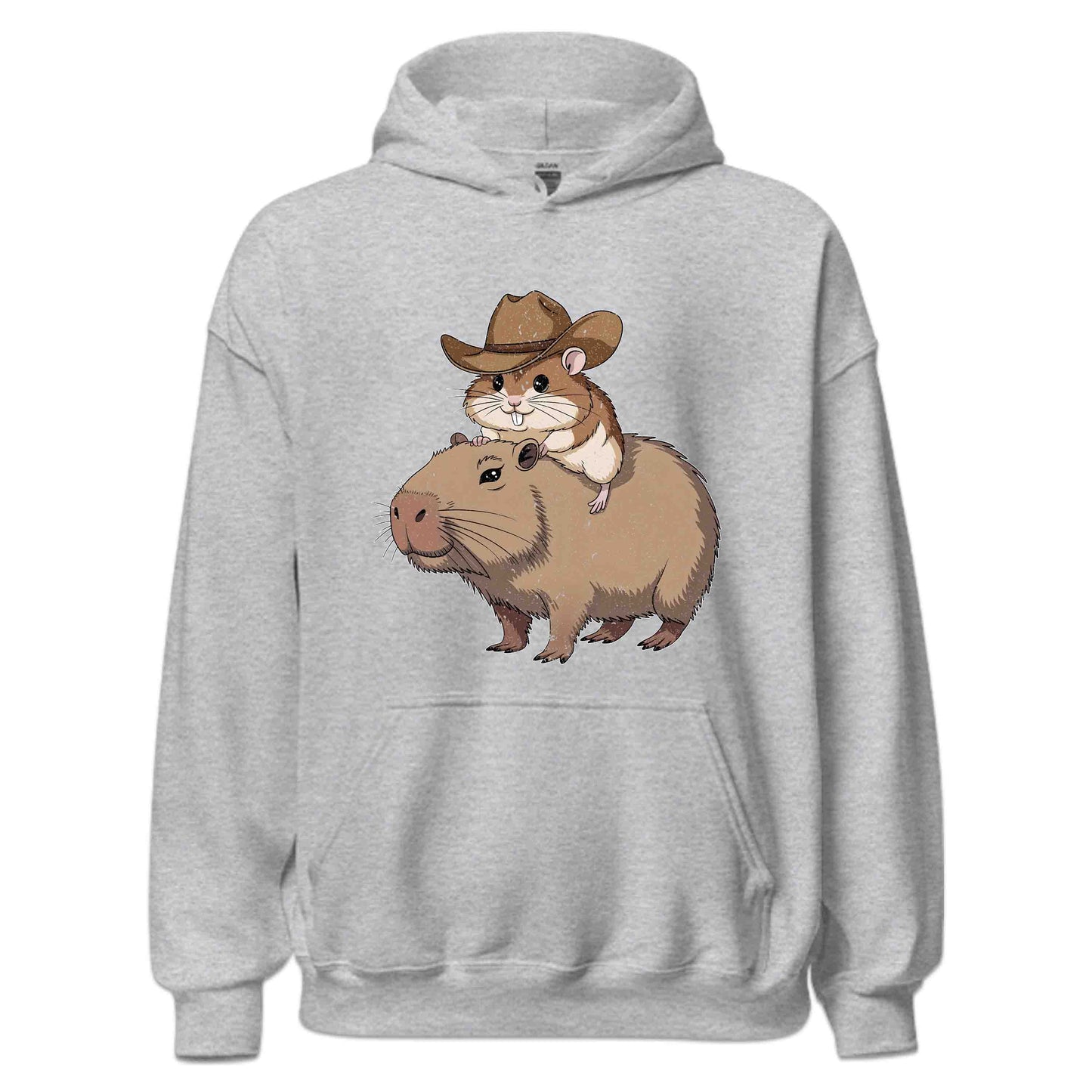 Cowboy Hamster Riding Capybara Western Animal | PRODUCT CODE: CWBHMRDNGW