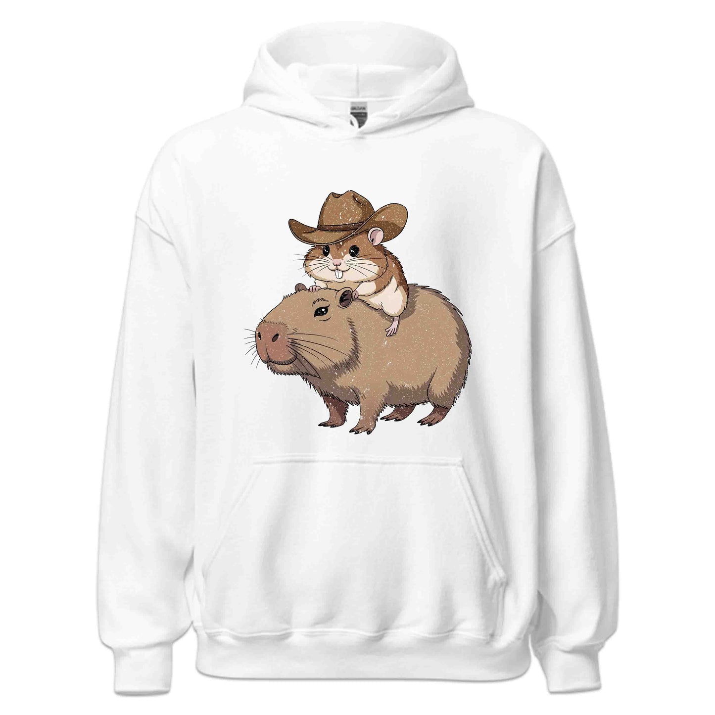 Cowboy Hamster Riding Capybara Western Animal | PRODUCT CODE: CWBHMRDNGW